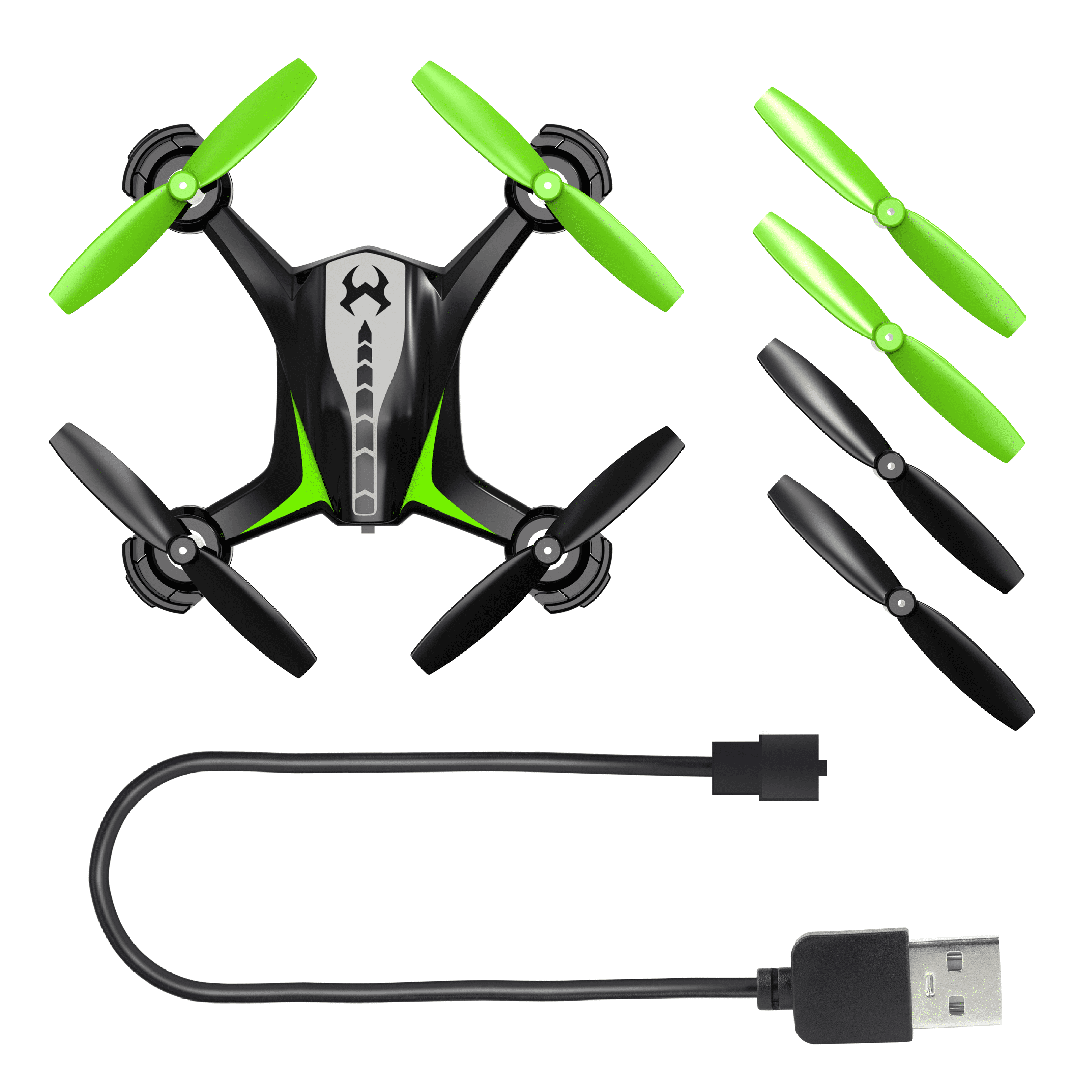 Sky Viper Dash Nano Drone with Auto-Flight Stabilization and Stunt Mode (Black, 1 Pack) mvcdk