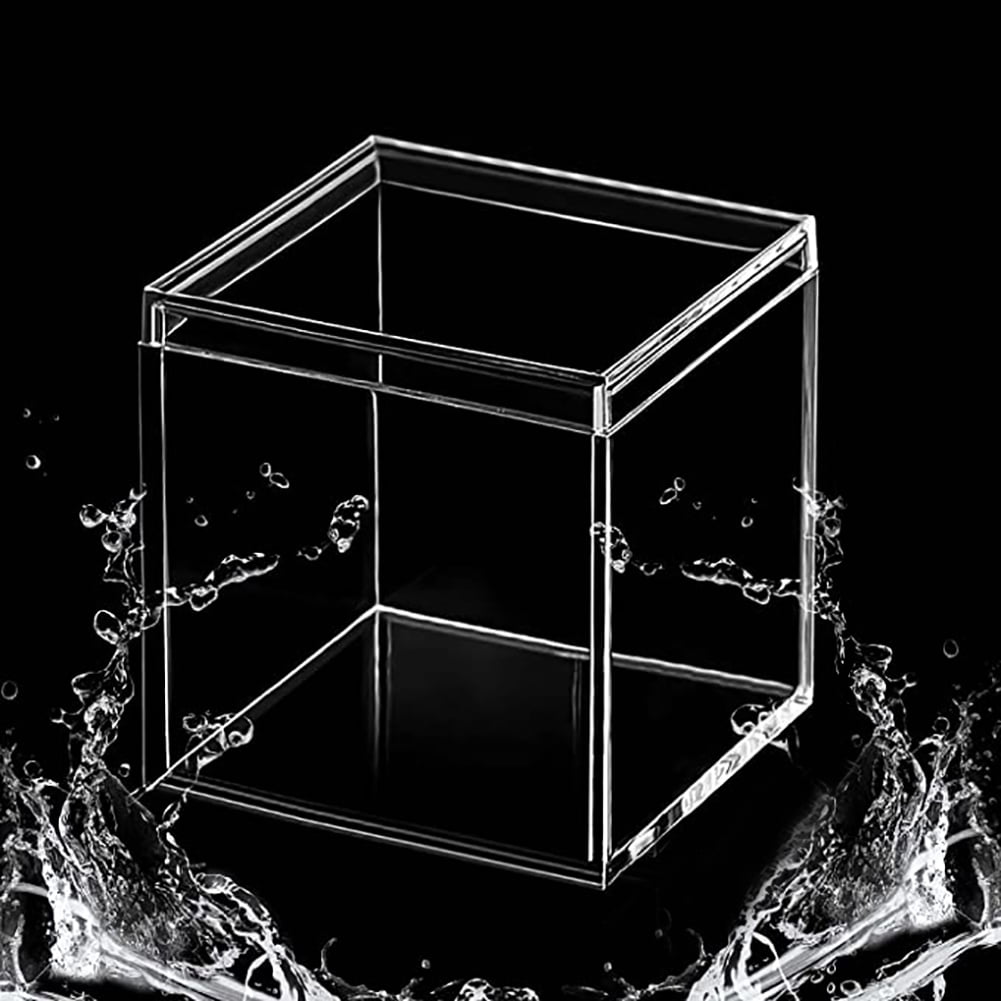 Hnlhot Clear Plastic Storage Containers with Lids, Airtight Organizer Boxes for Jewelry and Craft Supplies (12-Pack, 2 in) 6lcv9