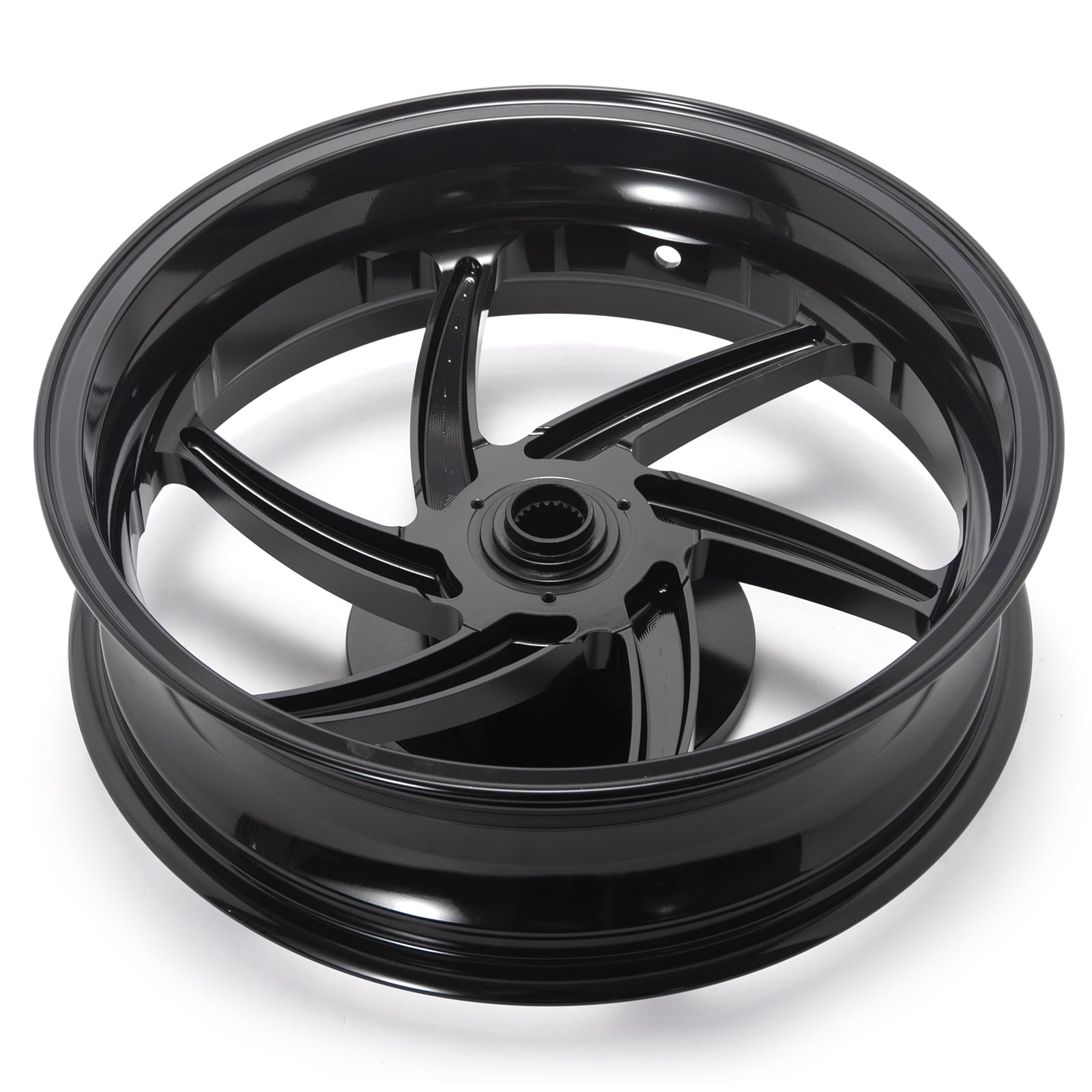 TARAZON Rear Cast Wheel Rim for Yamaha XMAX300 (Black, 14 in x 4 in) suhva