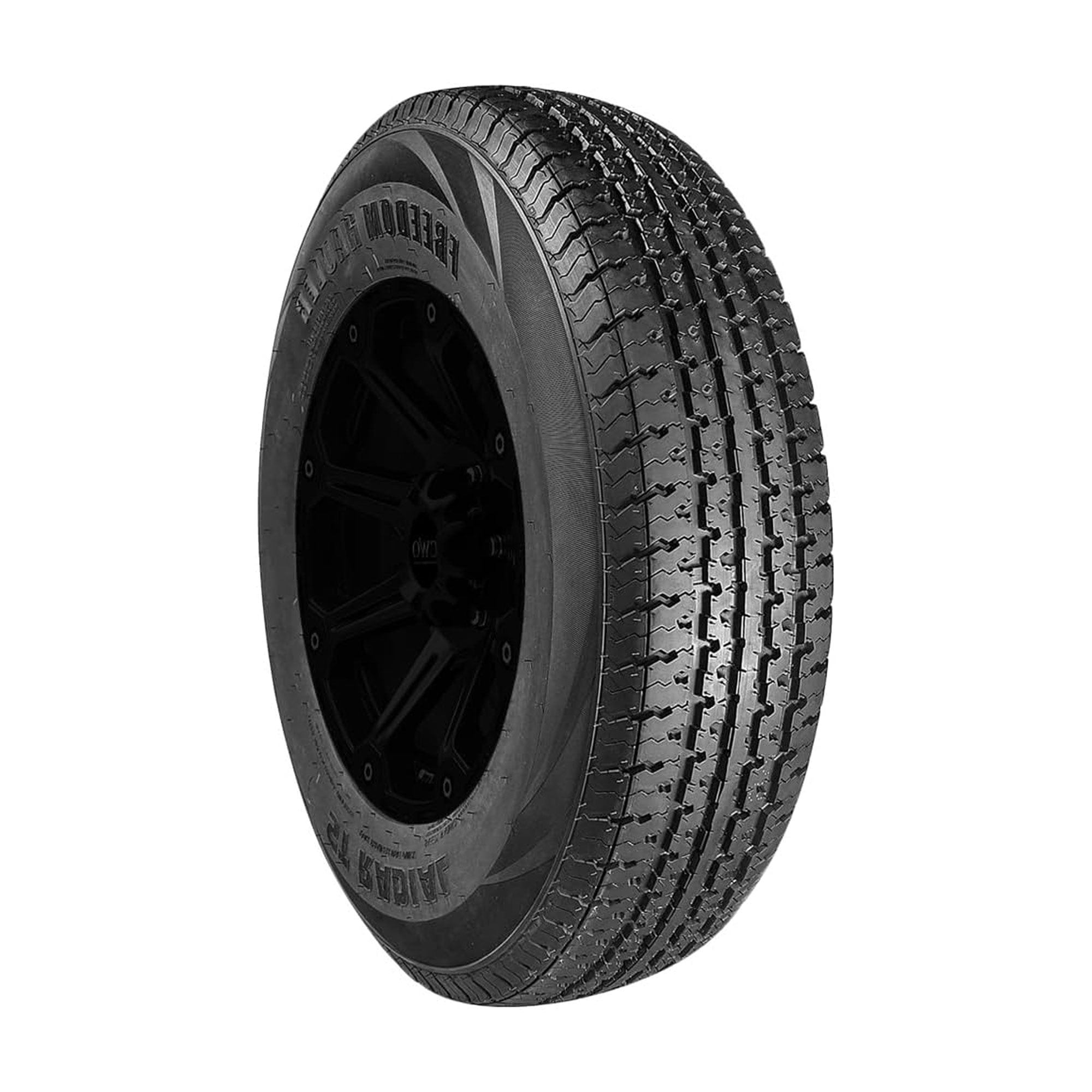 Freedom Hauler ST Radial Trailer Tire (ST225/75R15, Load Range E) 12md7