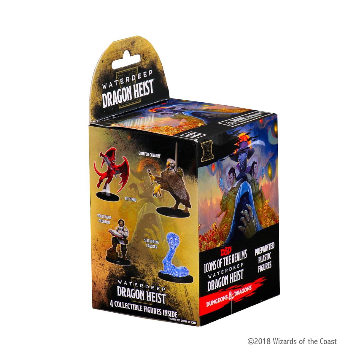 WizKids D&D Icons of the Realms Waterdeep Dragon Heist Booster Brick (8 Count) 2doe2