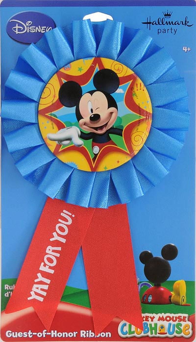 Disney Mickey Mouse Fun and Friends Guest of Honor Ribbon (1 Count) qhv59