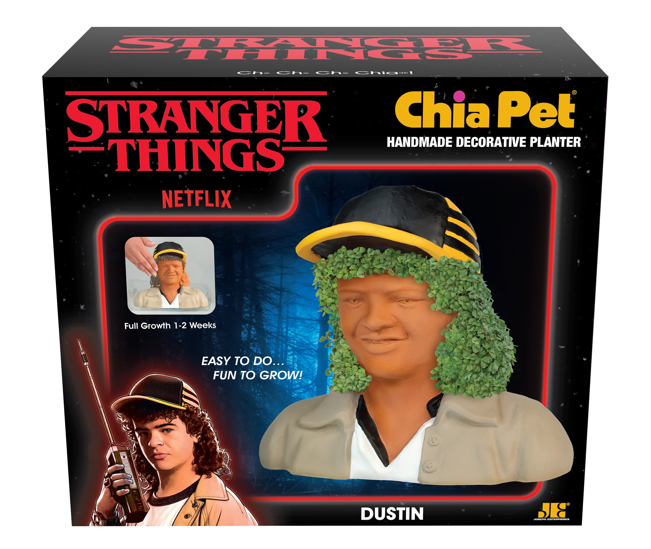 Chia Pet Stranger Things Dustin Decorative Planter (1 Pack) sg8w5