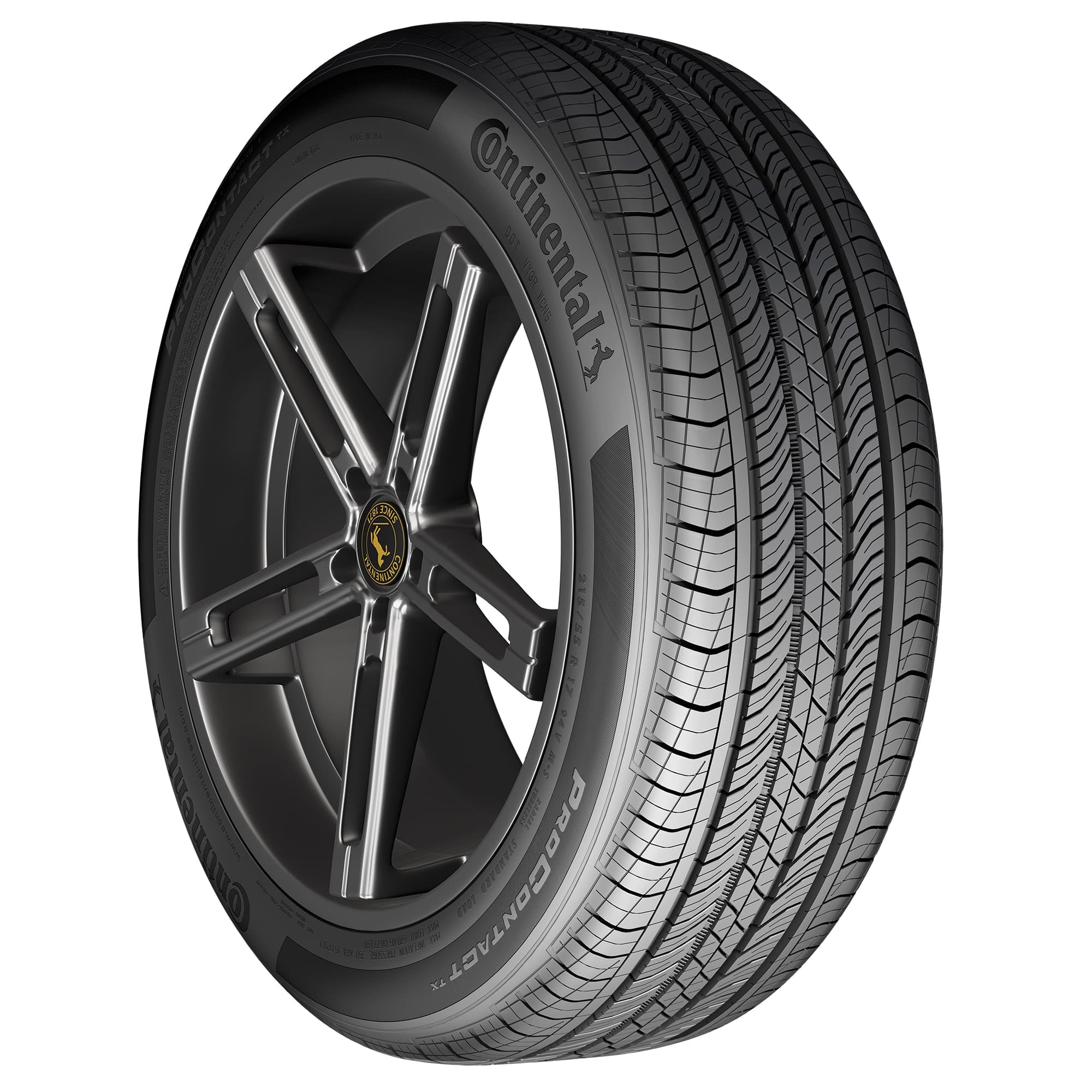 Continental ProContact TX All Season Passenger Tire (Black Sidewall, 235/60R18) a9ybf