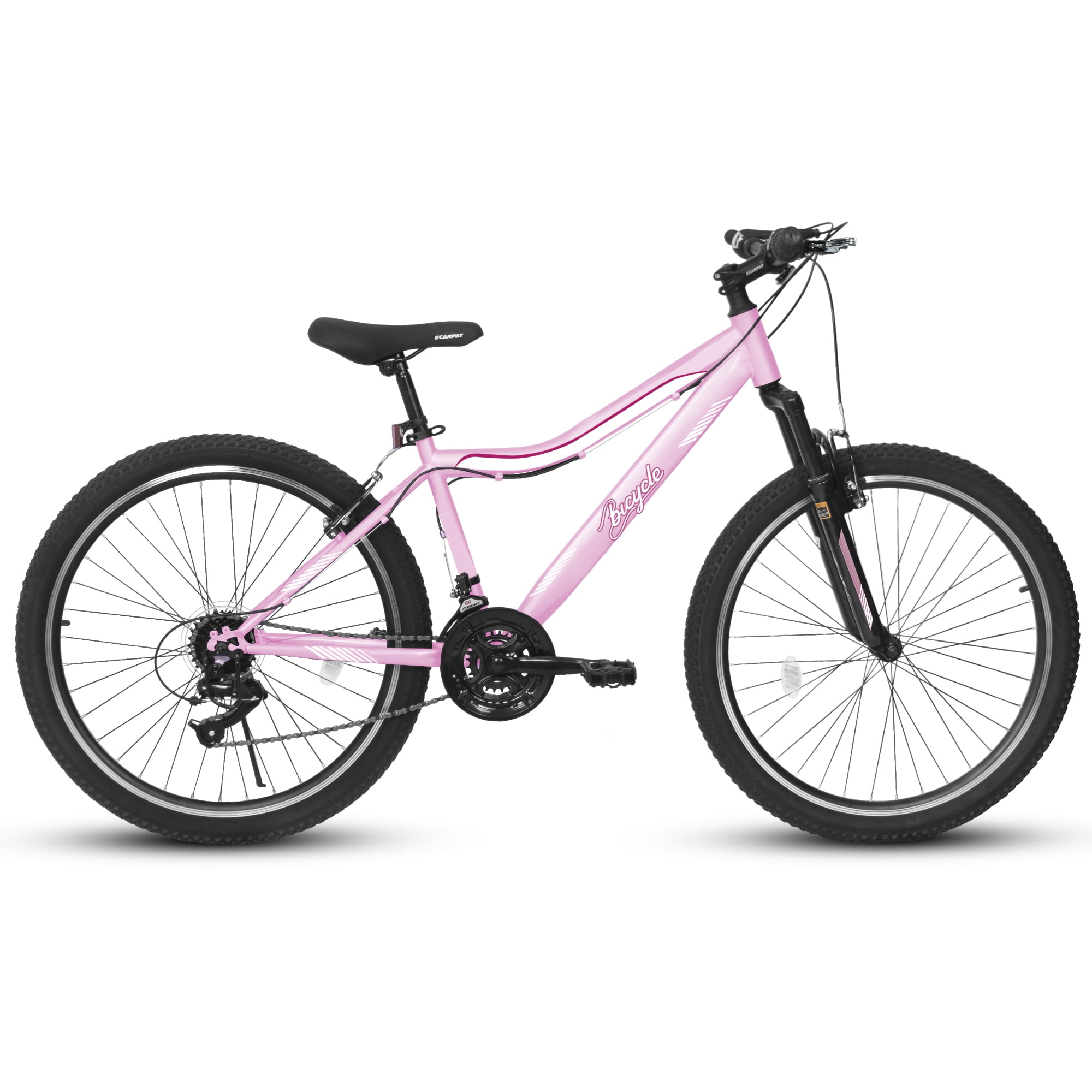 TheEshow Mountain Bike (24 in, Pink) xulm6