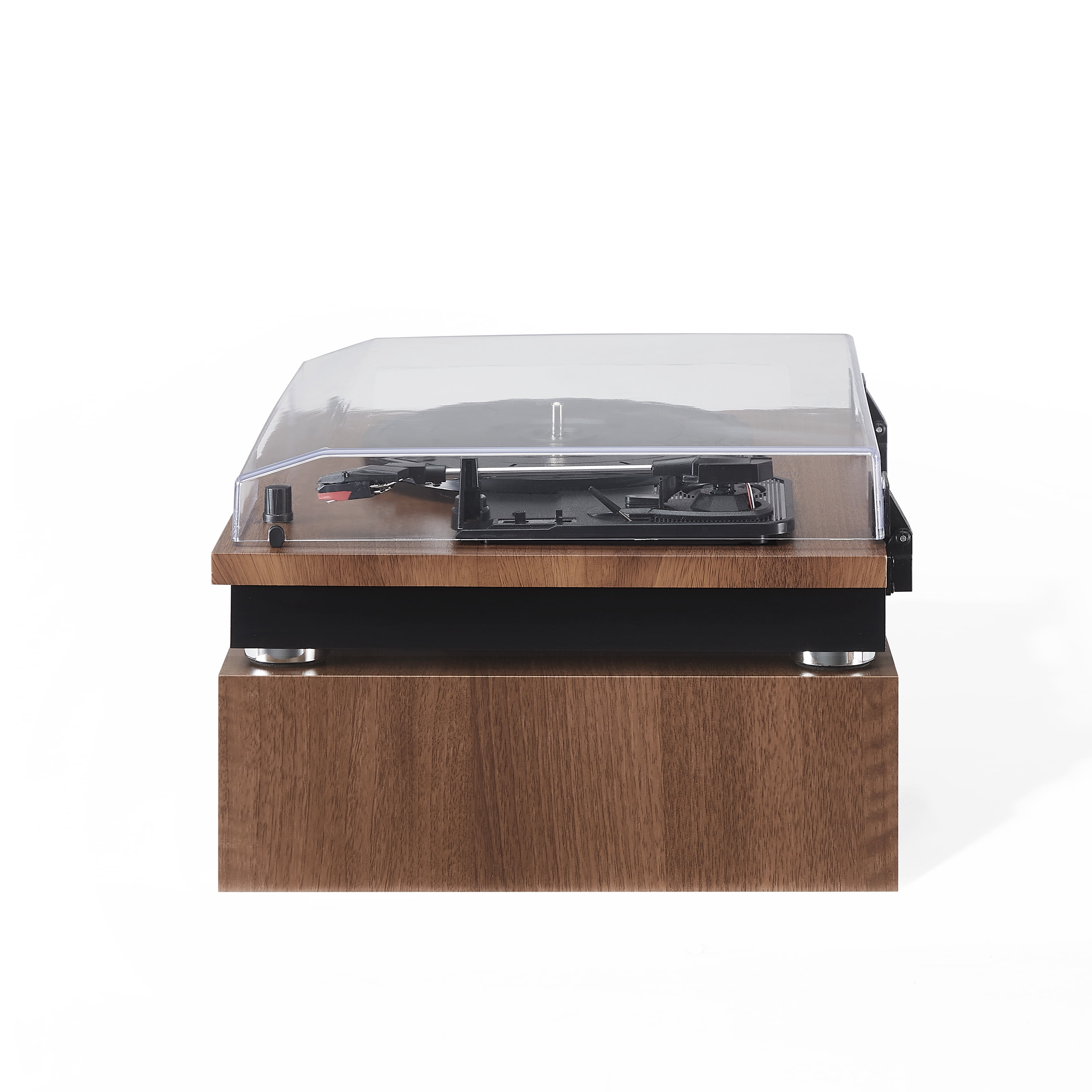 Crosley Riff Bluetooth Vinyl Record Player with Speakers (3-Speed Turntable, 6 Modular Layouts) x6qj5