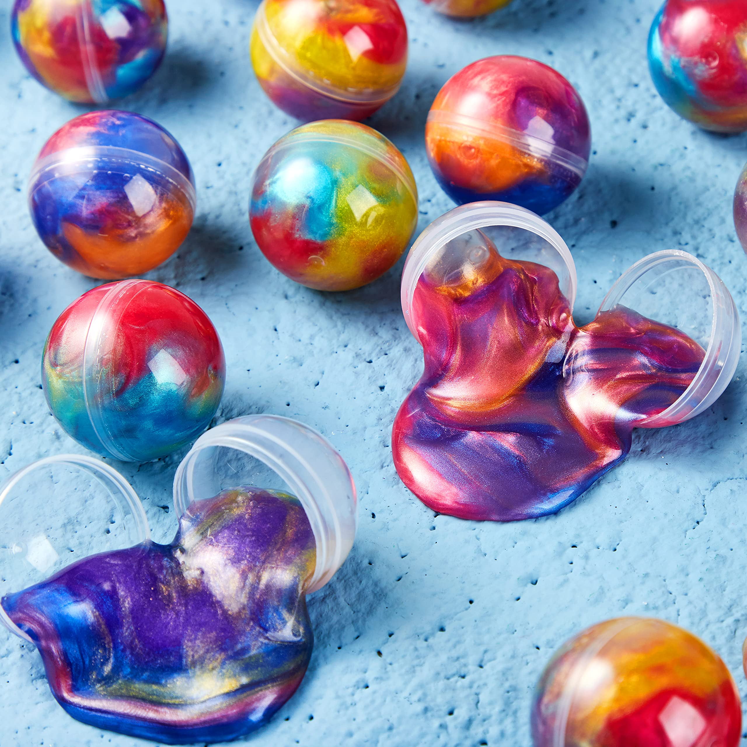 Joyfy Galaxy Slime Balls Sensory Activity Set (Multicolor, 24 Pieces) 7n5t4