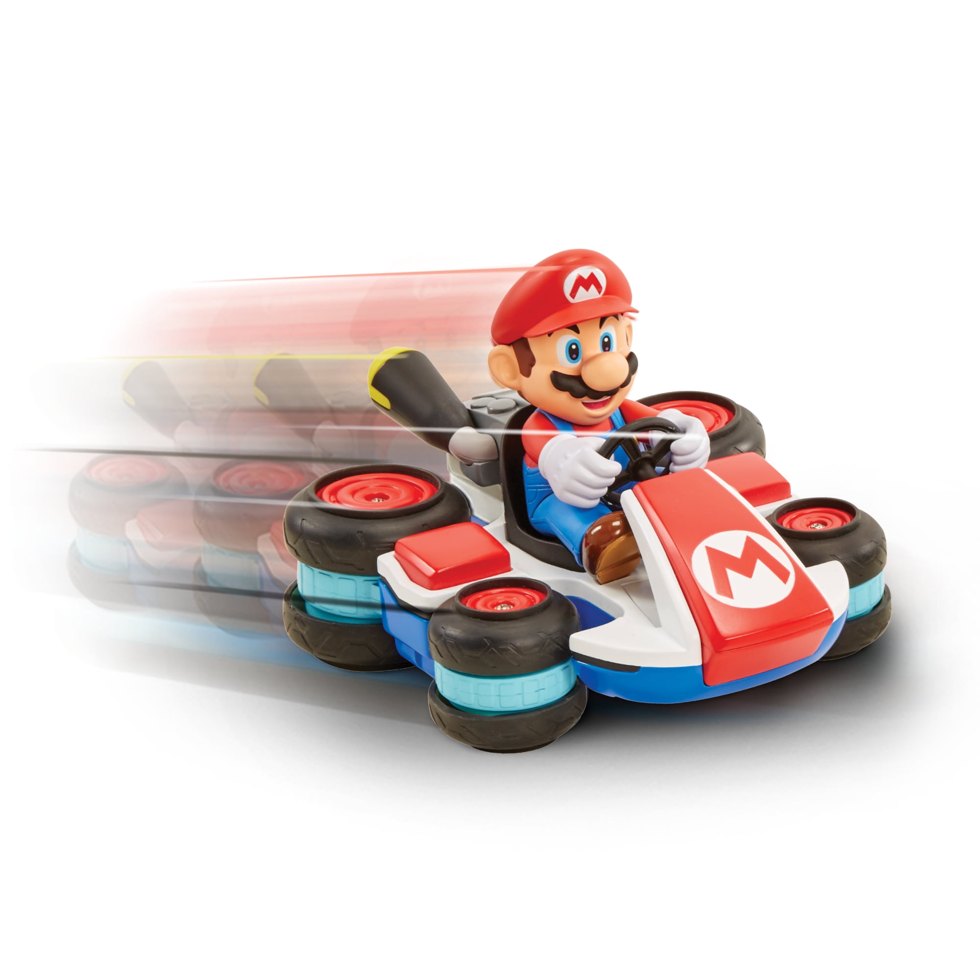 Nintendo Super Mario Radio Control Kart Anti-Gravity RC Vehicle (Red, 100 ft Range) 3kjx4