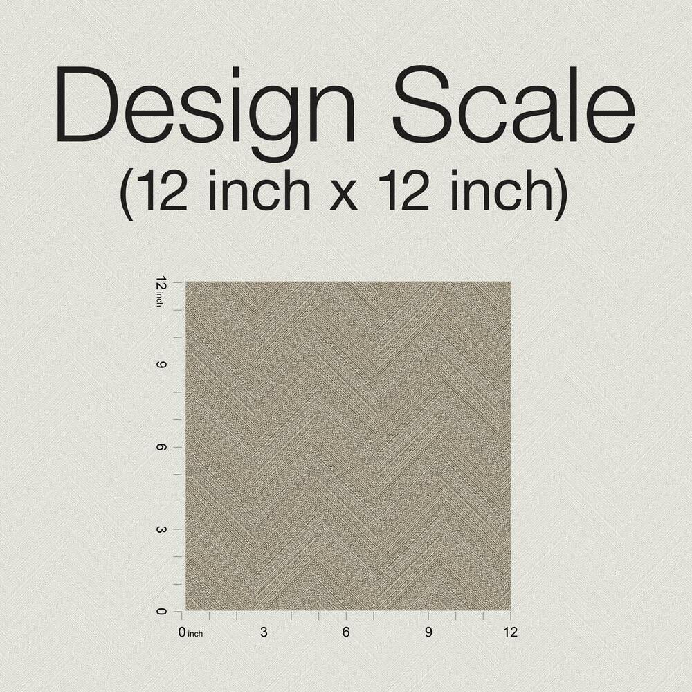 RoomMates Herringbone Weave Peel and Stick Wallpaper (Beige, 28.29 sq ft) 0rw7g