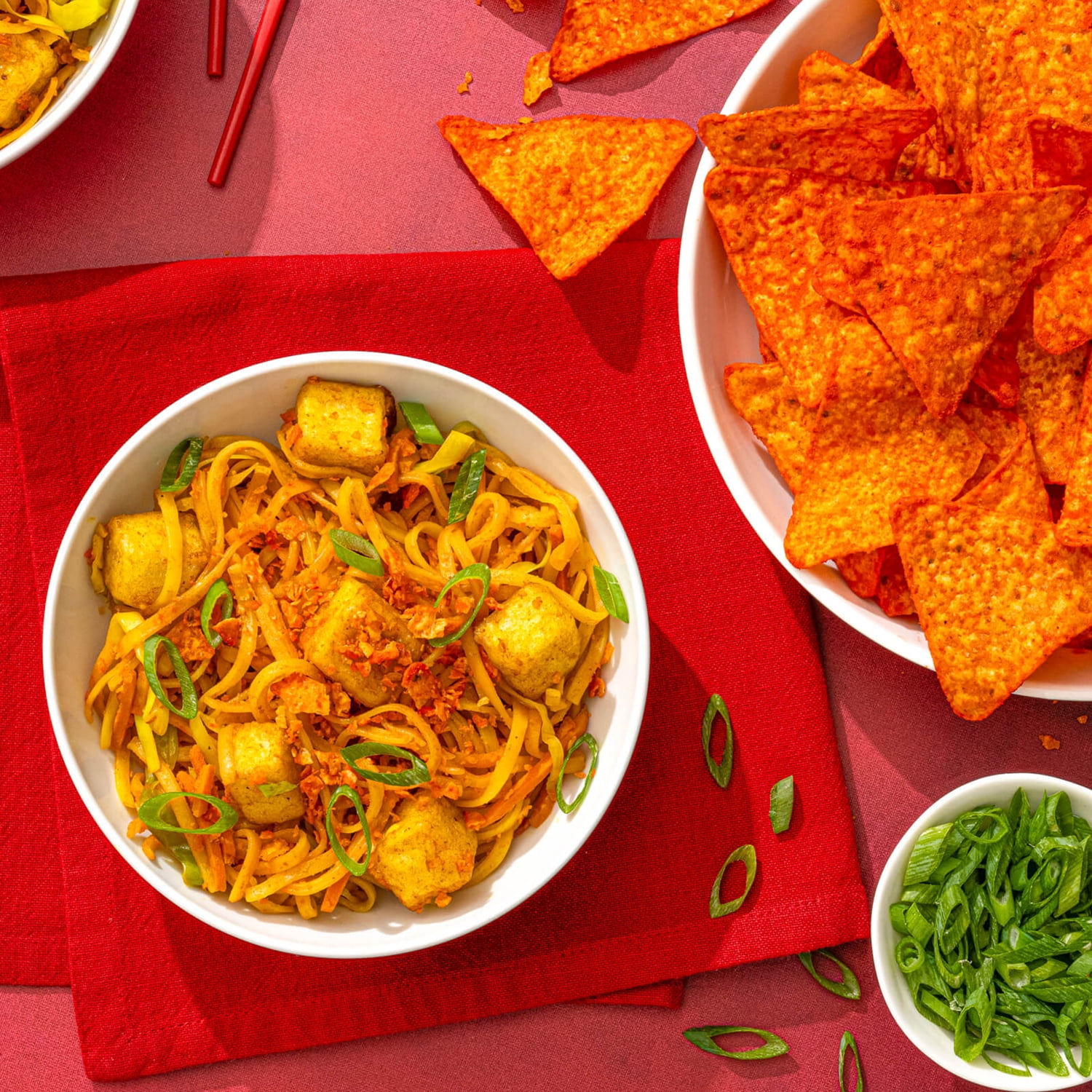 Doritos Flamin' Hot Nacho Tortilla Chips, Bold Spicy Cheese Flavor (9.25 oz) 9c3x4