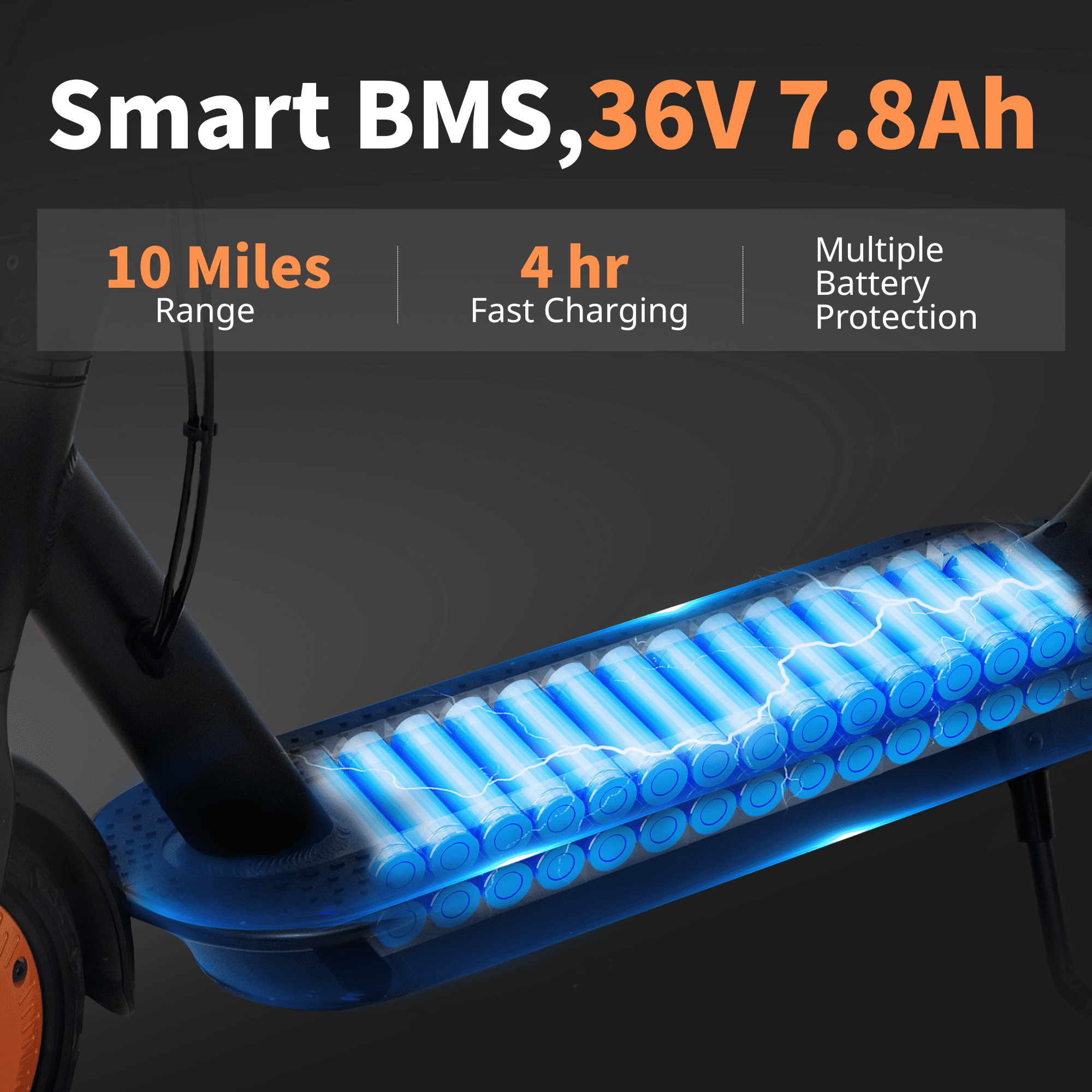 HILLVIGO Electric Scooter for Adults and Teens, 500W Motor, 15 MPH Top Speed, Portable Folding Design (Black, 8.5 in) og9od
