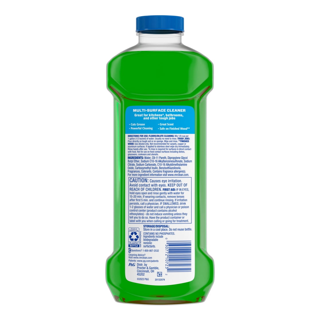 Mr. Clean 2X Concentrated All Purpose Floor Cleaner, Gain Original Scent (23 fl oz) h631v