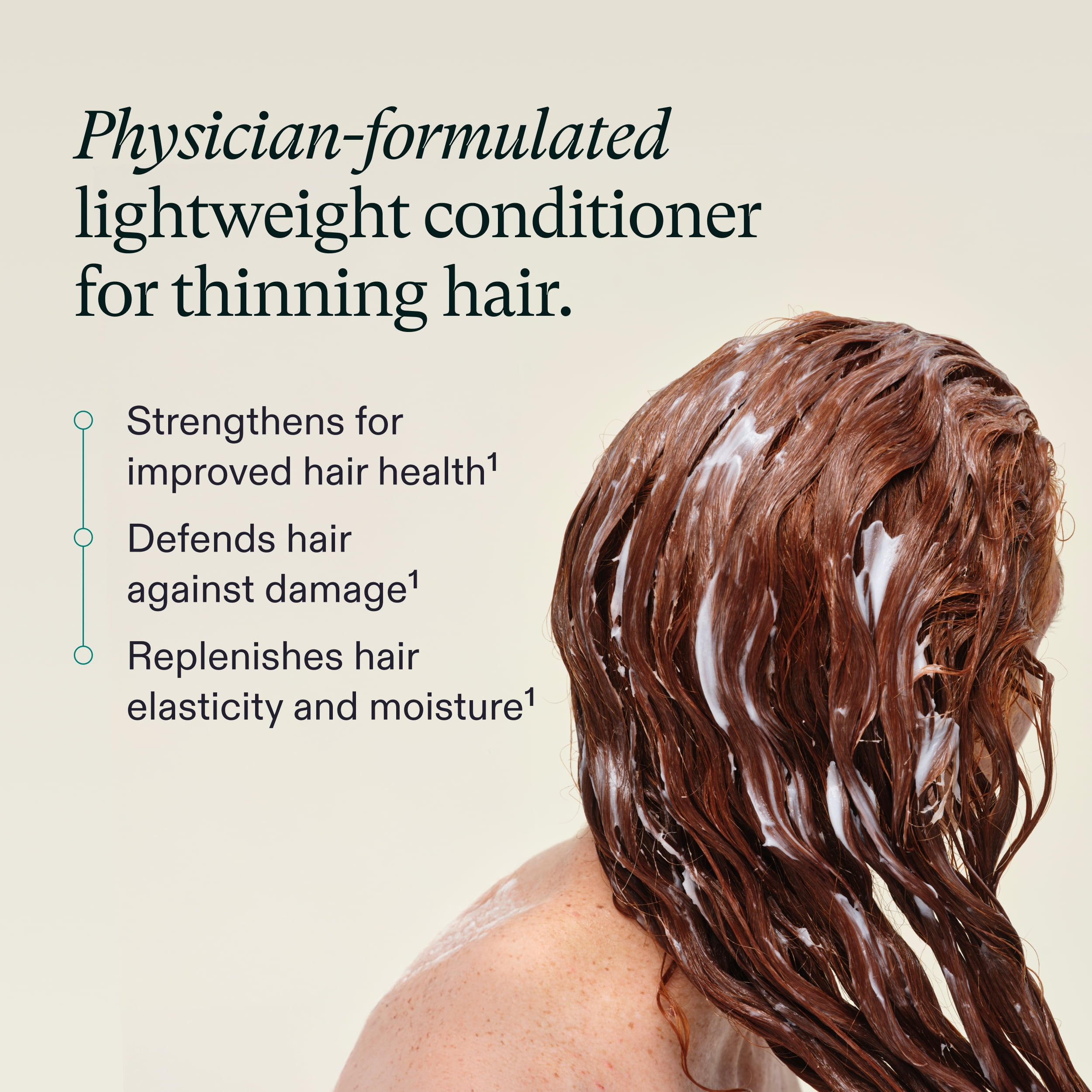 Nutrafol Strand Defender Conditioner for Thinning Hair, Moisturizing and Strengthening (8.1 fl oz) 8x5u3