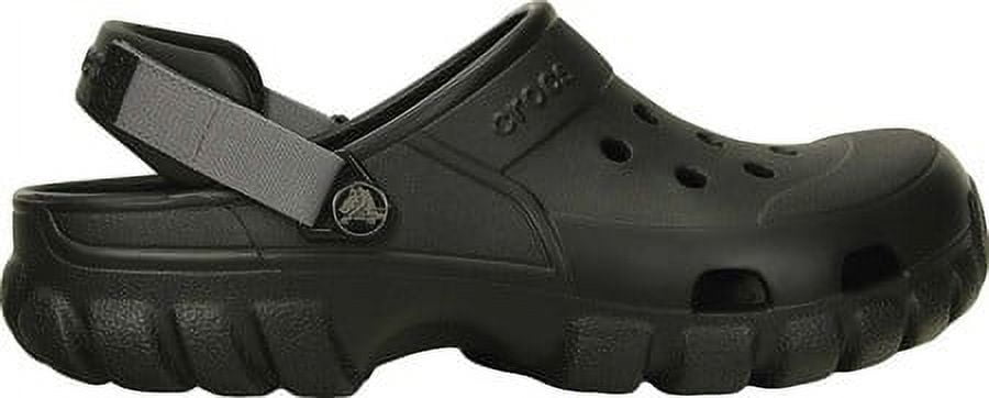 Crocs Offroad Sport Clogs Lightweight Durable Outdoor Footwear (Black, 10 US Men / 12 US Women) bdyct
