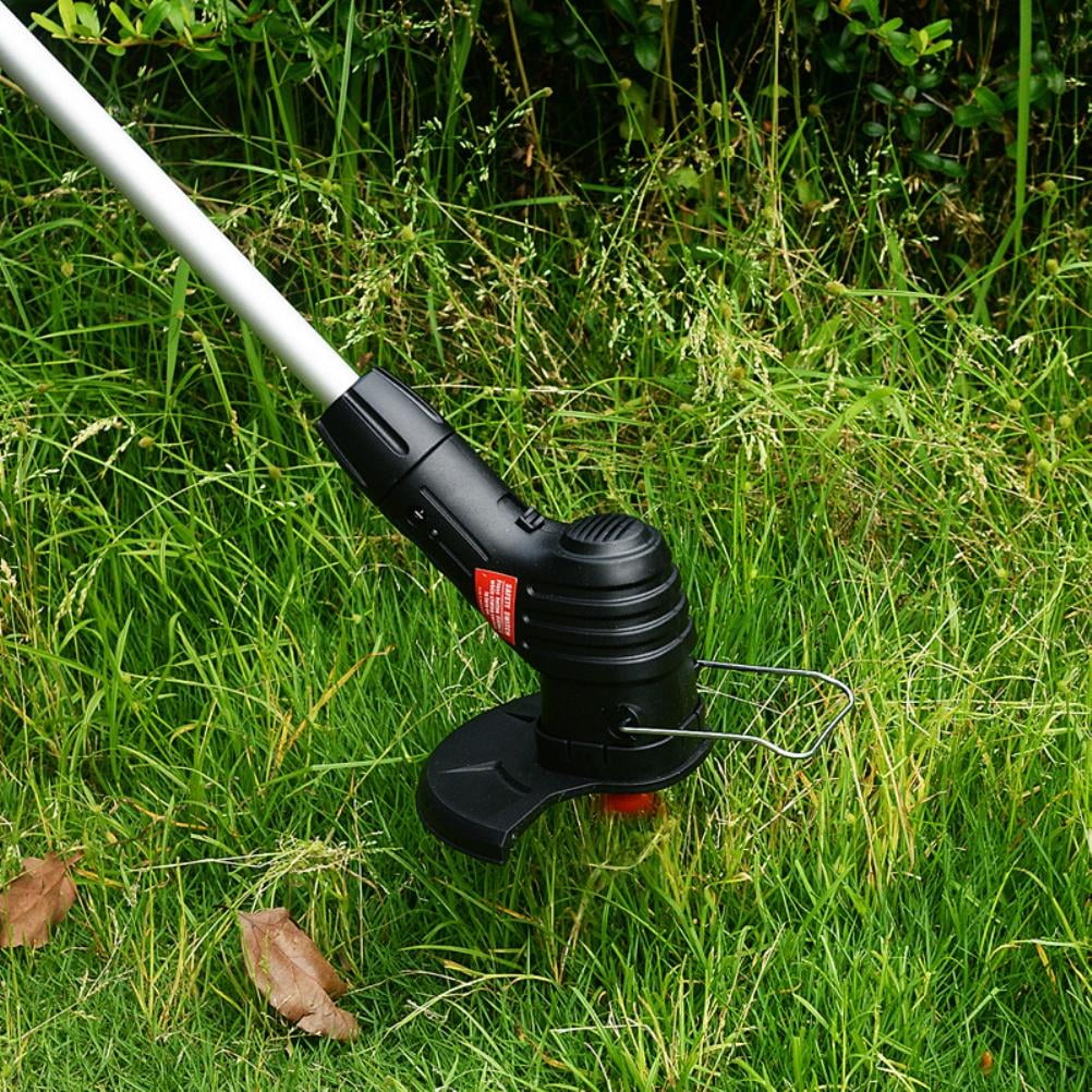 Tzilke Cordless Lawn Trimmer and Grass Edger for Garden Weed Control (Black, 18000 RPM) pspyo