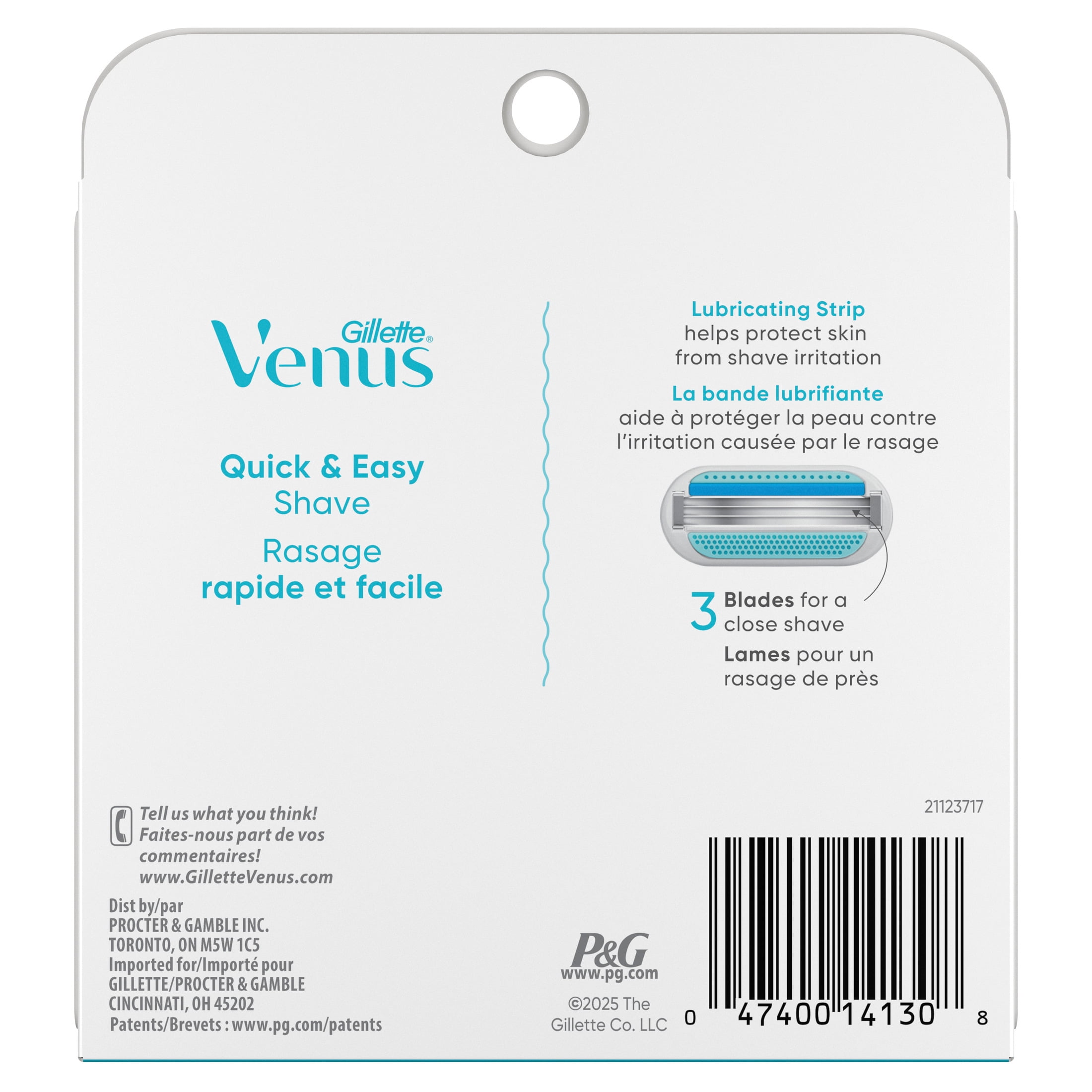 Gillette Venus Smooth Women's Razor Blade Refills (8 Count) brkg0