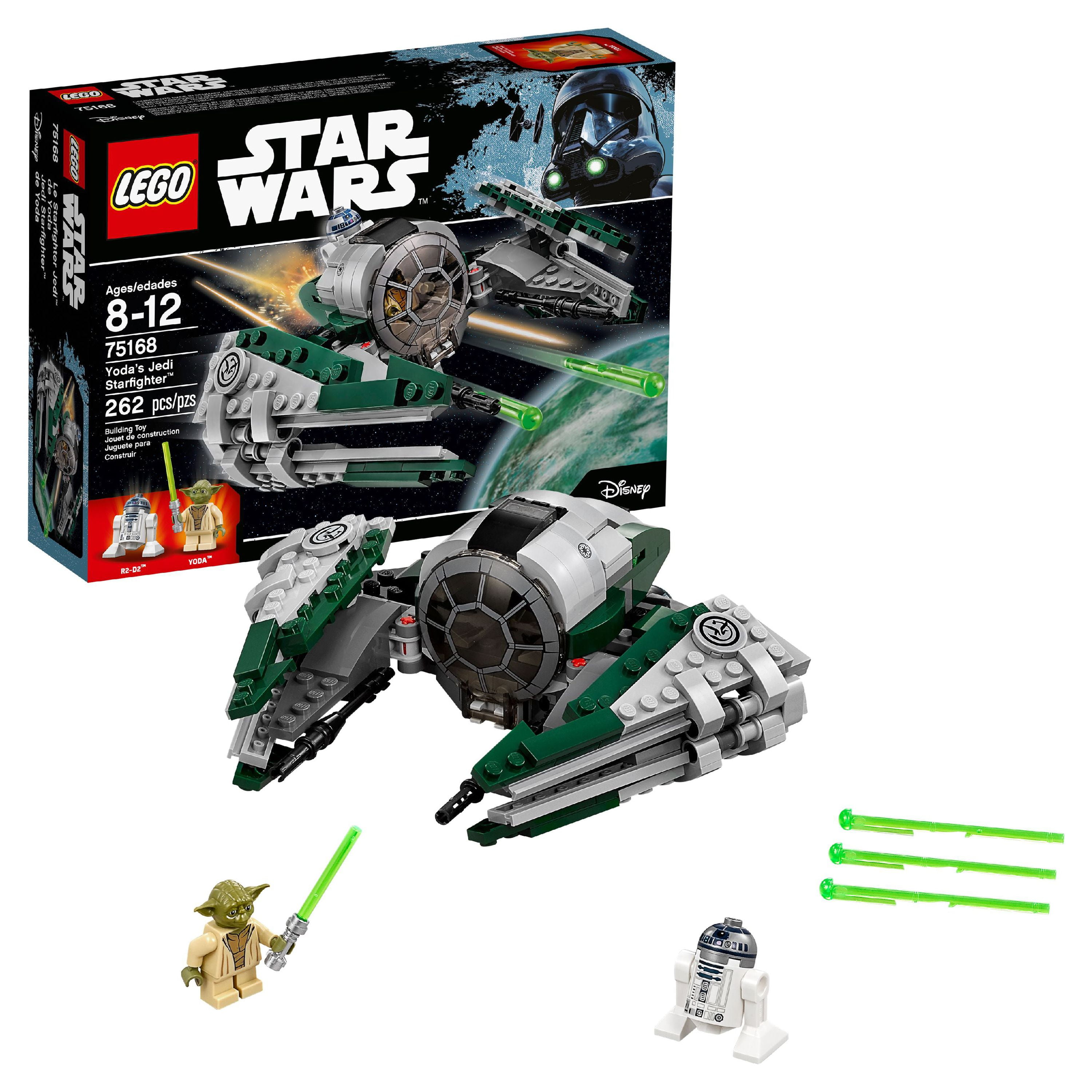 LEGO Star Wars Yoda's Jedi Starfighter Building Kit (262 Pieces, 7 in L x 5 in W x 2 in H) fylbs