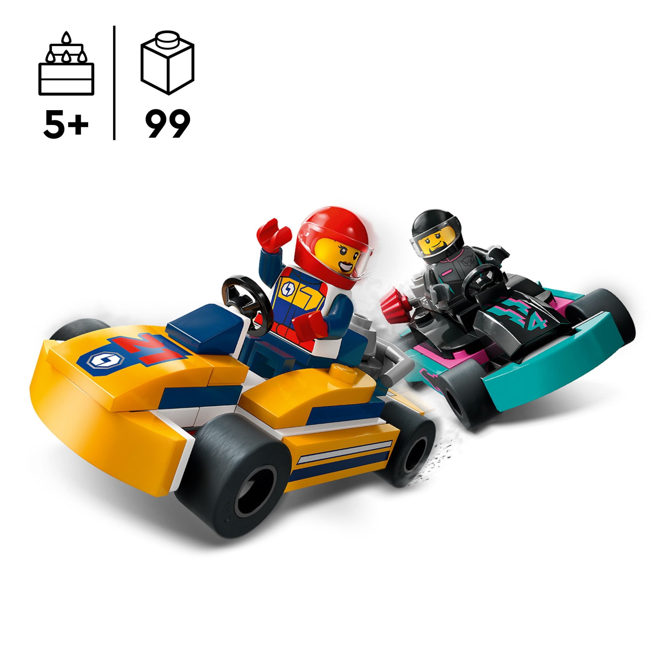 LEGO City Built For Speed Vehicle Building Set (4-in-1 Multi-Pack, 348 Pieces) fp2vo - Image 3