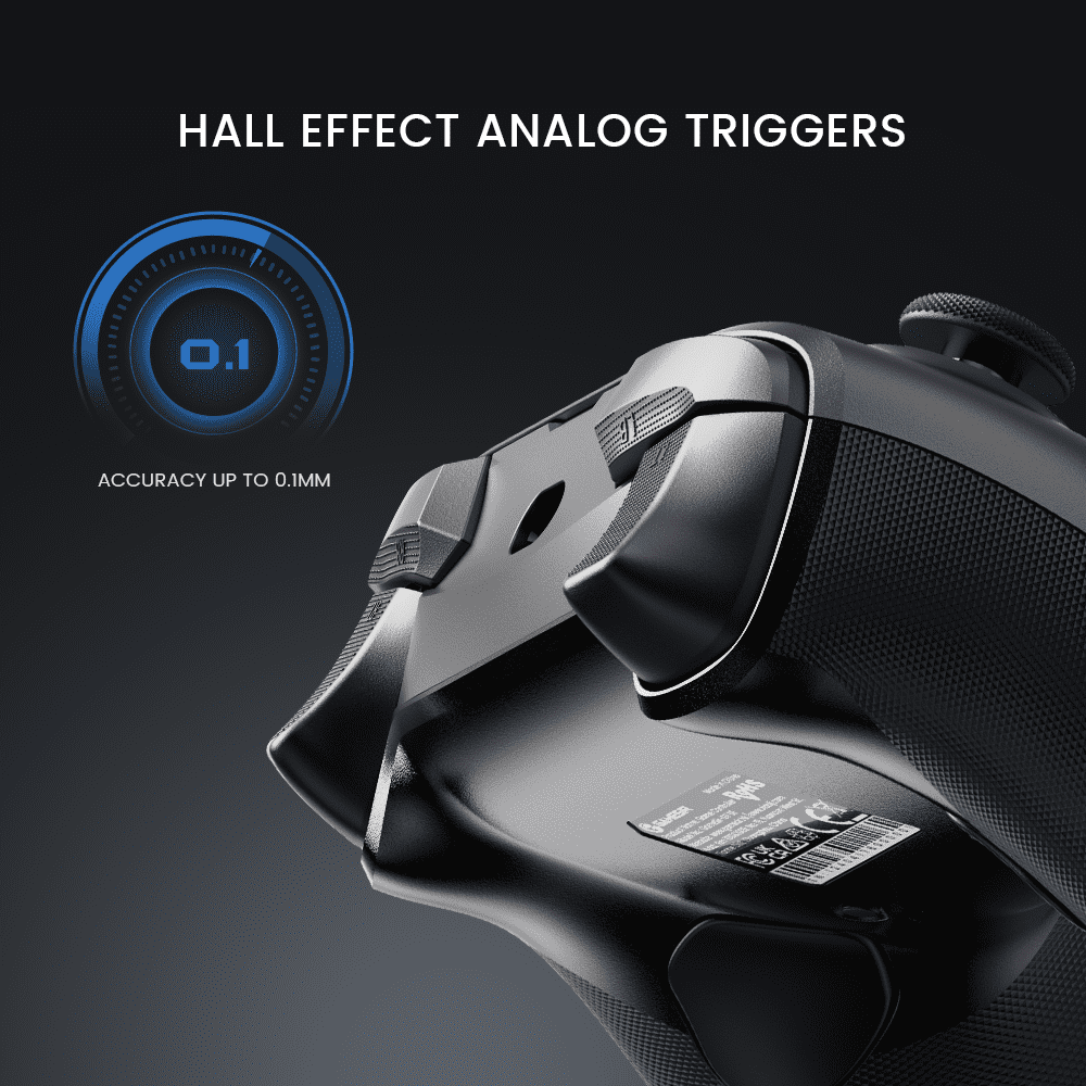 GameSir G7 SE Wired Gaming Controller for Xbox Series X|S and PC, Hall Effect Joysticks and Triggers, Customizable Back Buttons (Black, 1 Count) sua2m