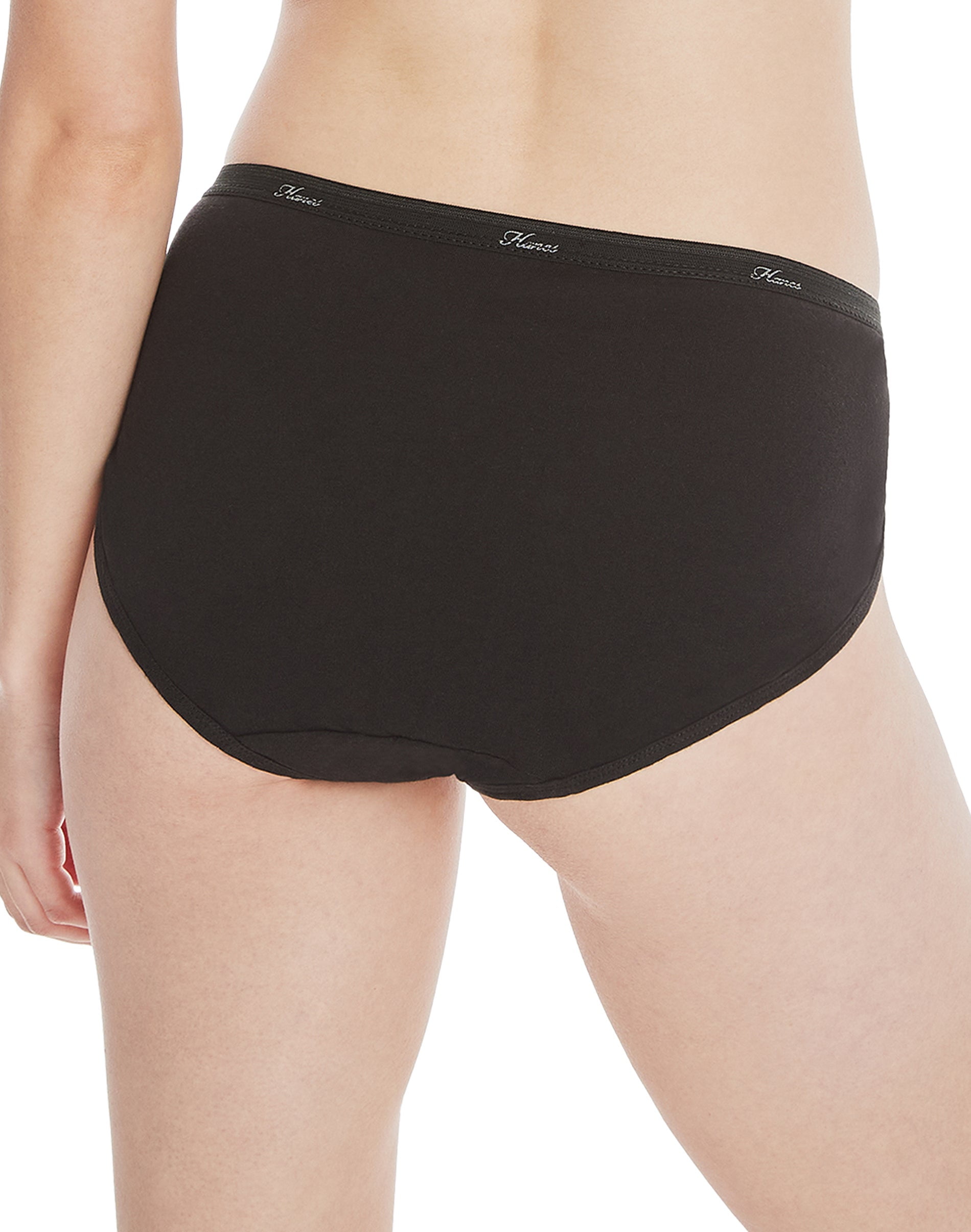Hanes Women's Hi-Cut Panties (Assorted Colors, 10 Pack) lw3kg
