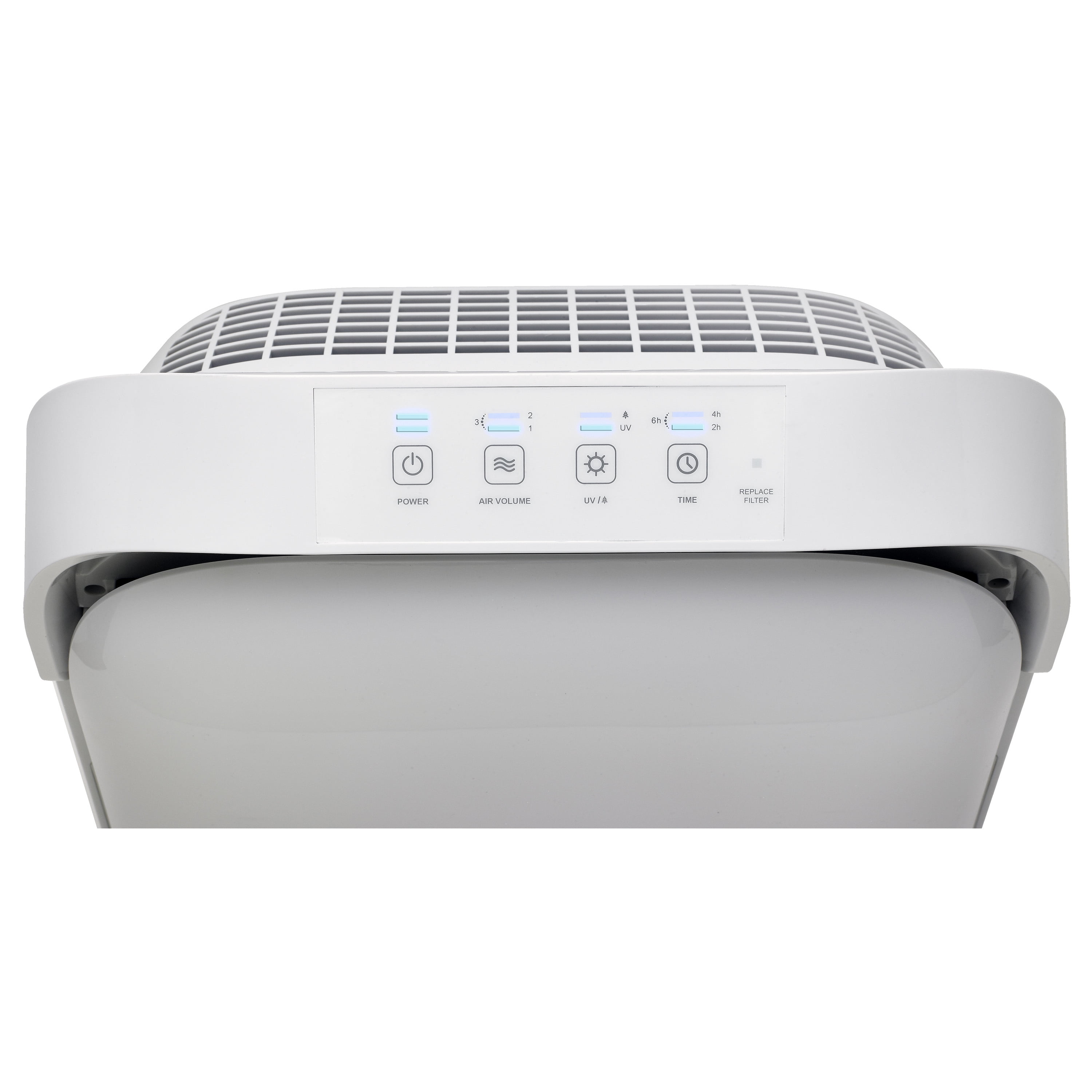 GermGuardian Air Purifier with True HEPA Filter and UV-C Light for Large Rooms (White, 1620 sq. ft.) mfeeh