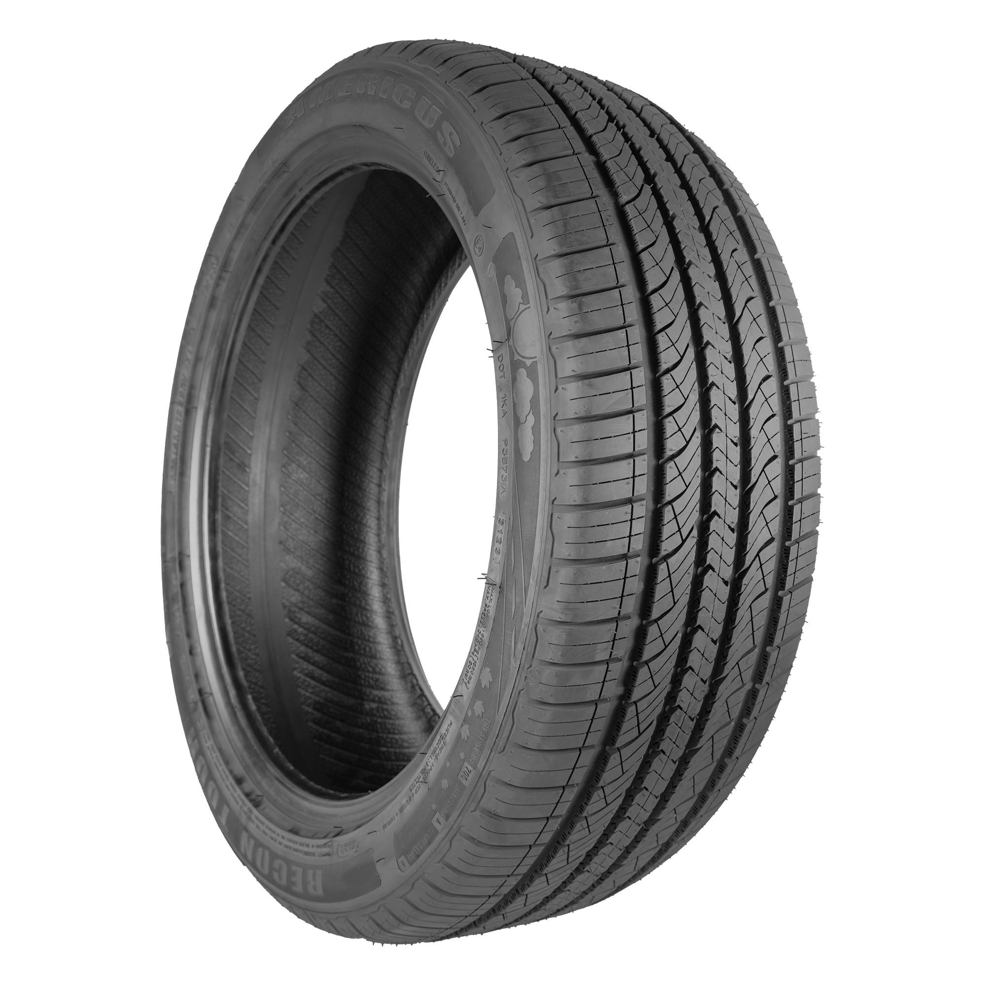 Americus Recon Tour Touring Tire (Black Sidewall, 185/60R15) orwrv