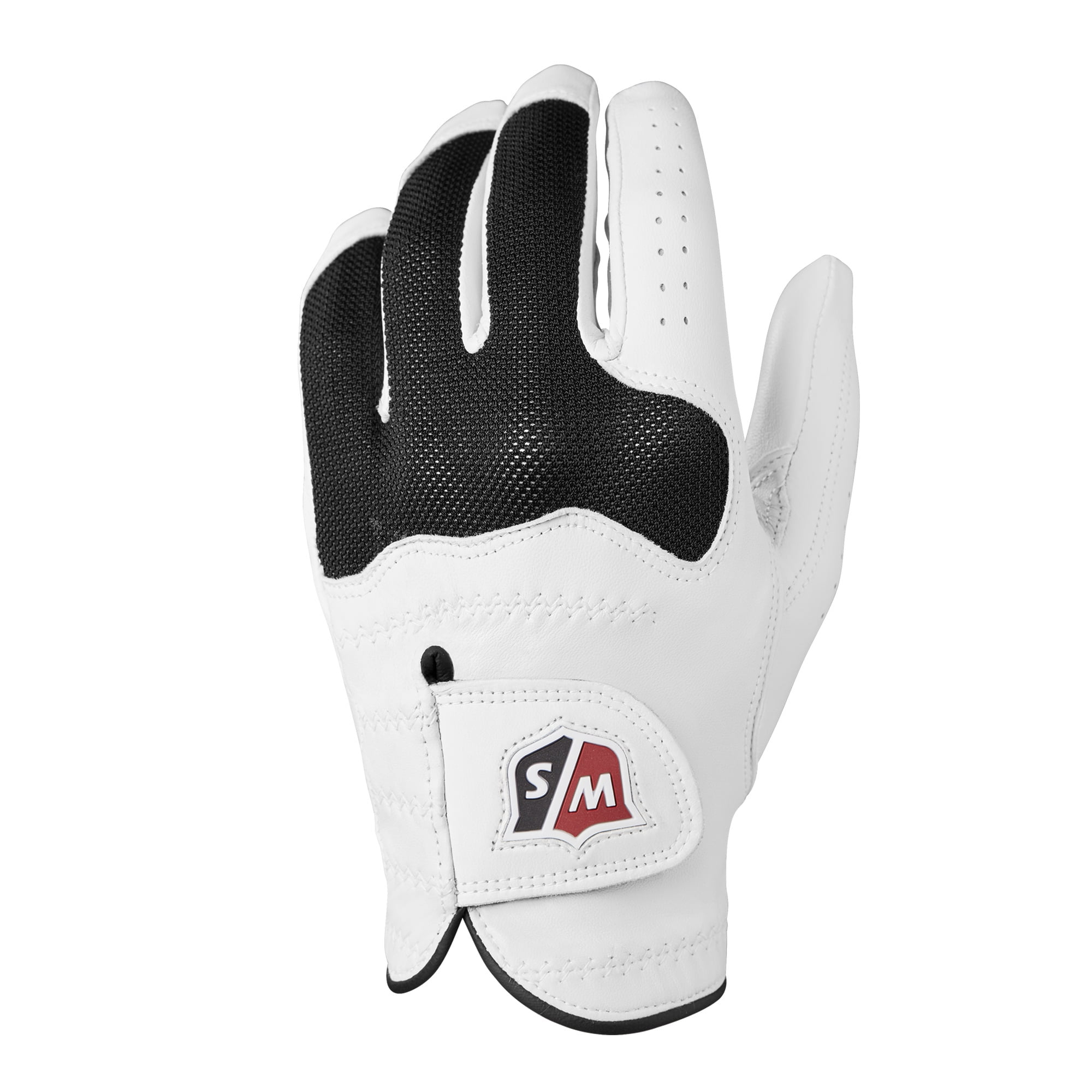 Wilson Staff Conform Golf Glove Men Left Hand (Black, Large Cadet) avigt