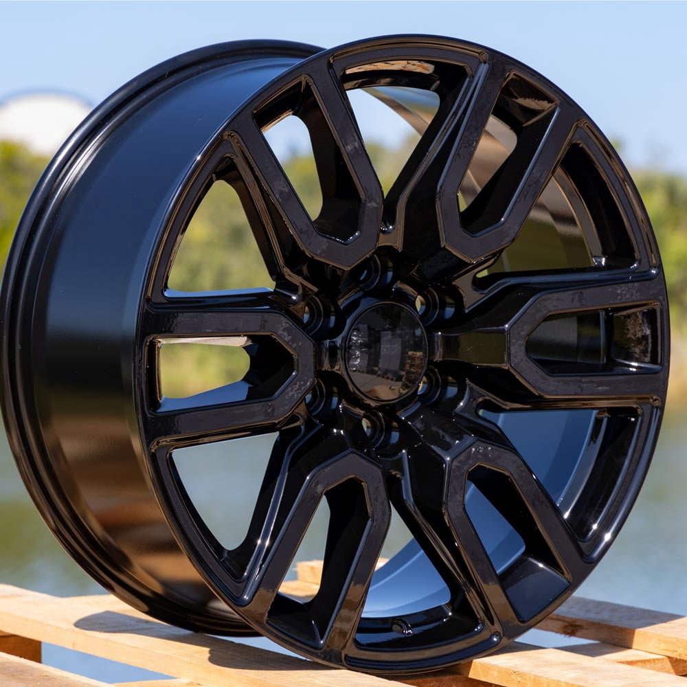 OE Wheels CV36 Replacement Rim (Gloss Black, 20x9 in) qmnq7