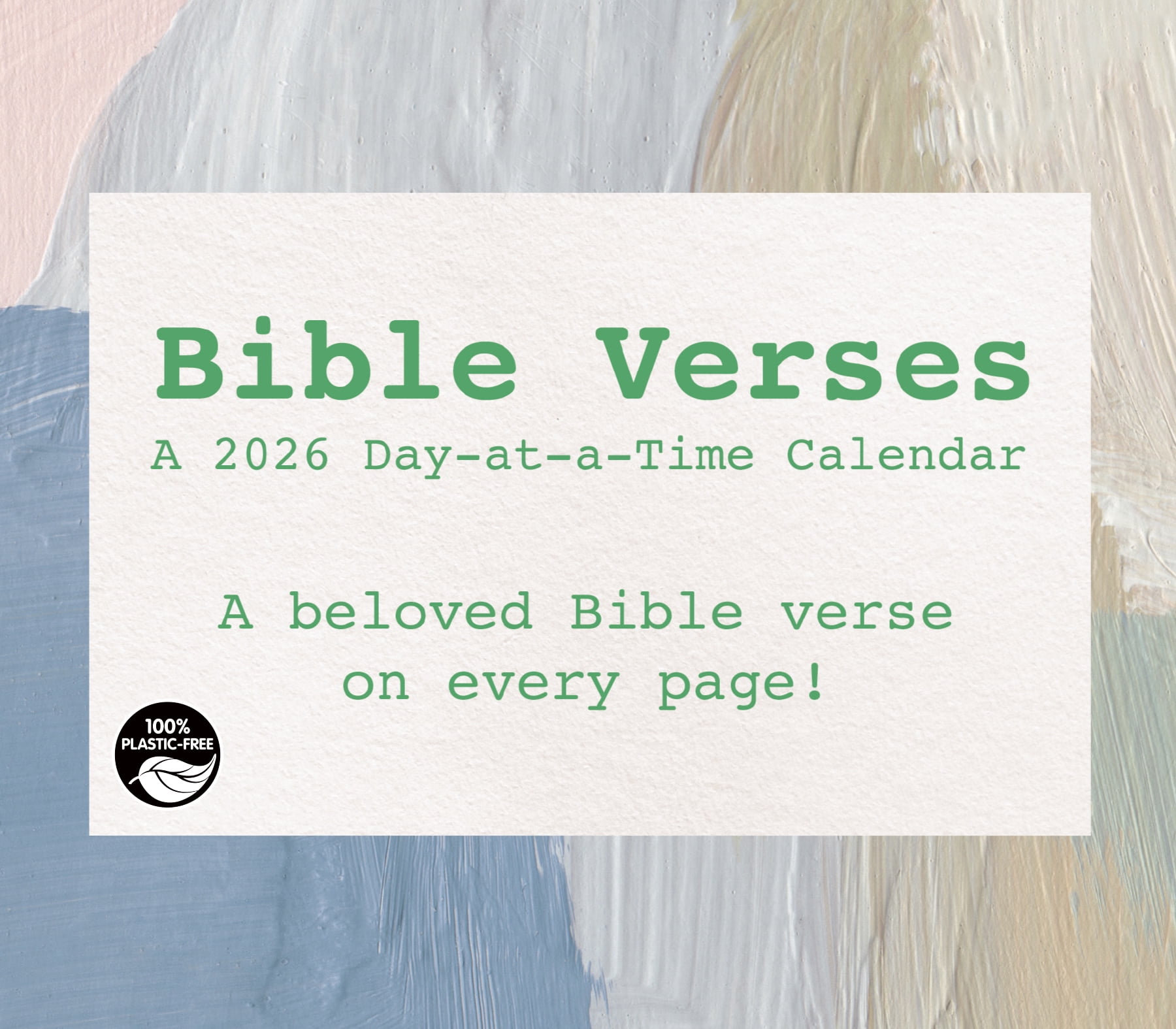 Trends International Bible Desk Calendar (12 Months, 6 in x 6 in) berfg
