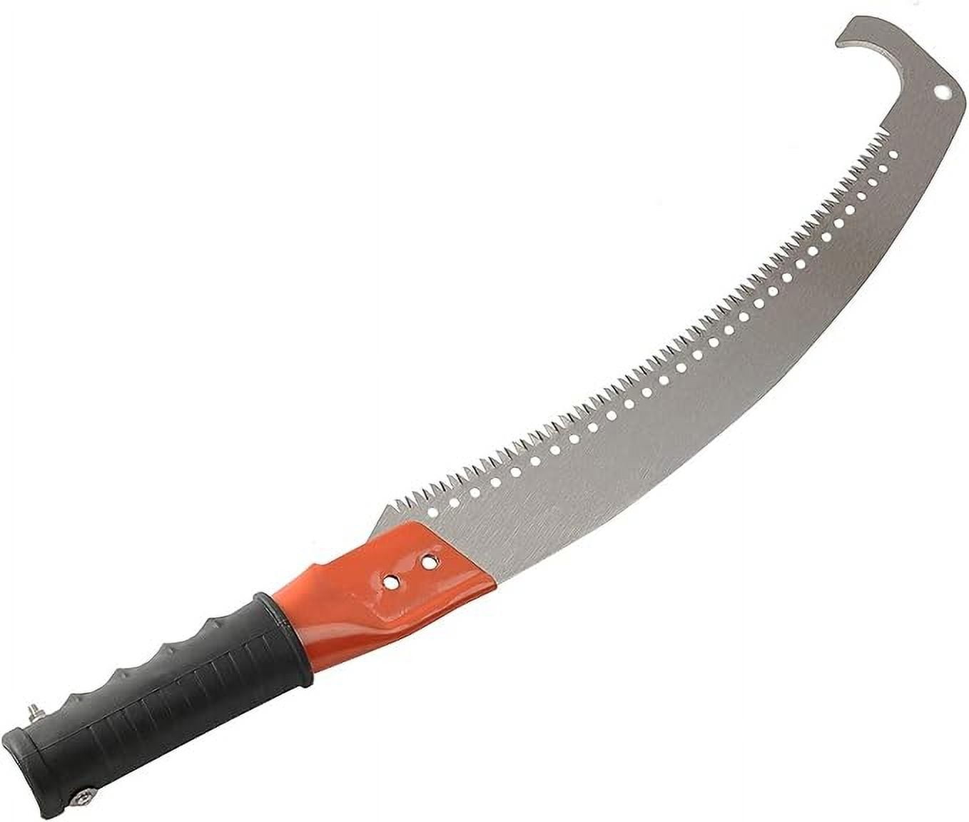 AEASKIEY Pole Saw for Tree Trimming, Extendable Manual Branch Cutter with Stainless Steel Handle (7 ft) cyvsi