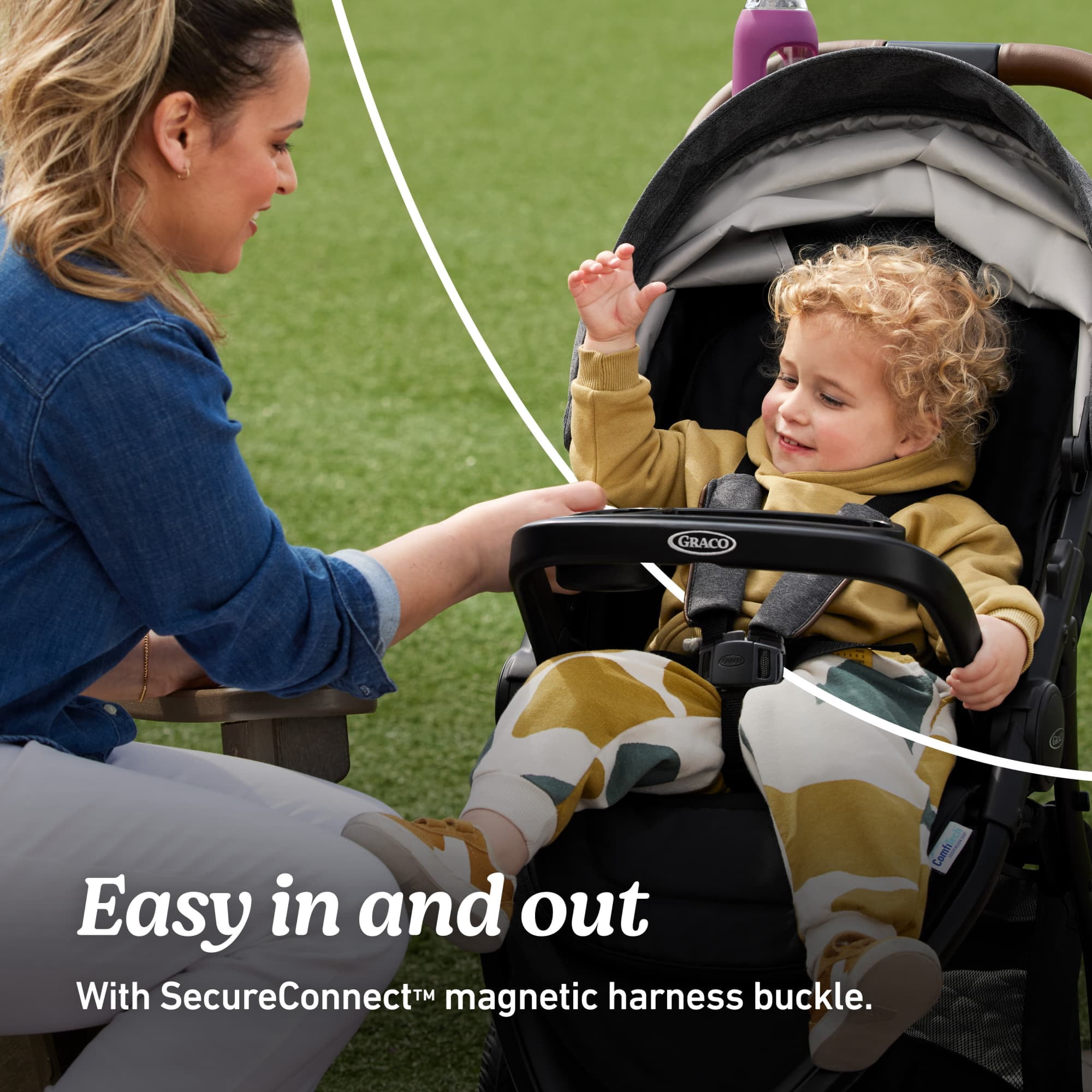 Graco Outpace LX Stroller (Cohen, Grey) yedyq