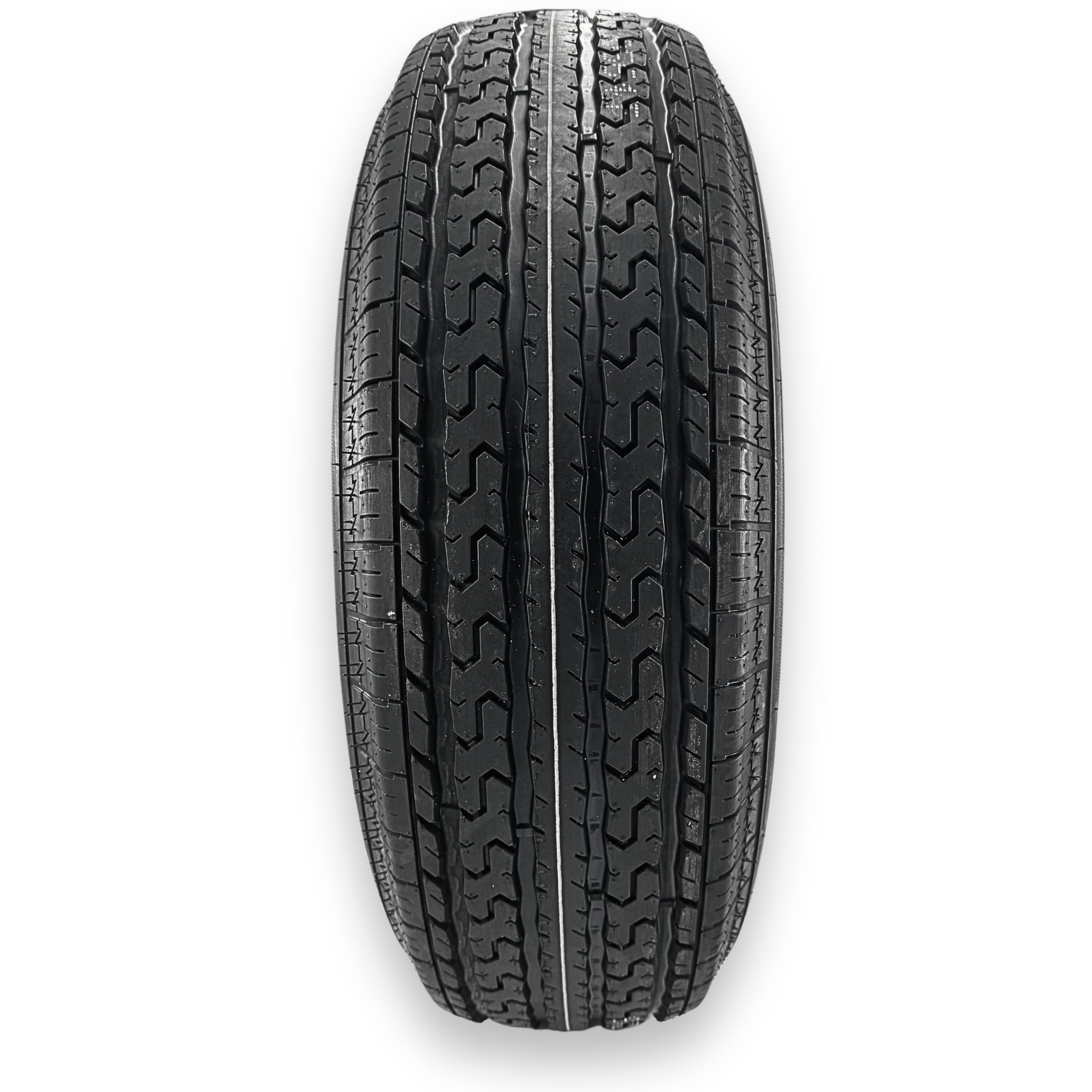 RubberMaster ST225/75R15 Highway Rib Trailer Tire and Wheel Assembly (10 Ply, 6 on 5.5 in) j5j9o