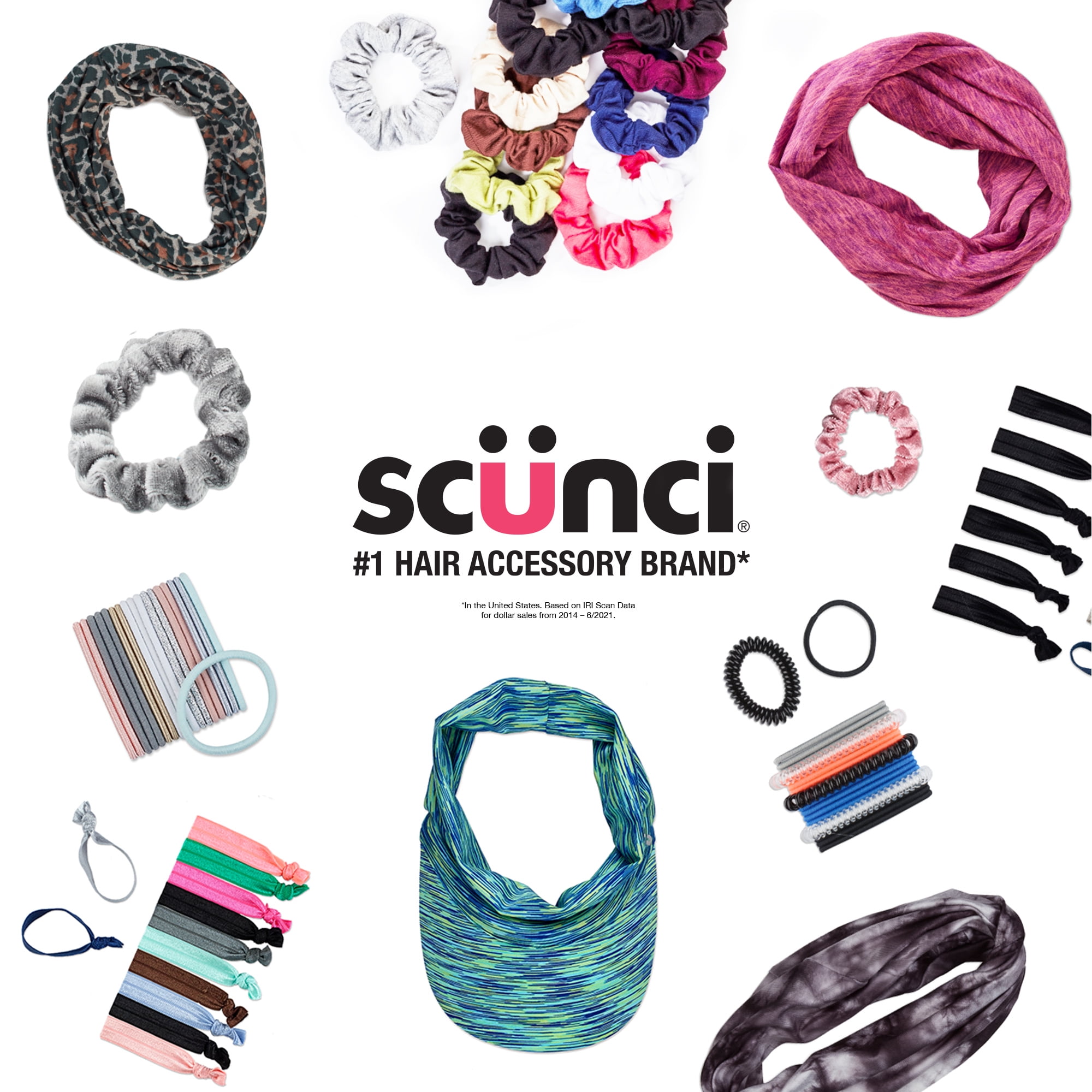 Scunci Plastic Side Hair Combs for Secure Updos and Styling (Multicolor, 12 Count) hemv8