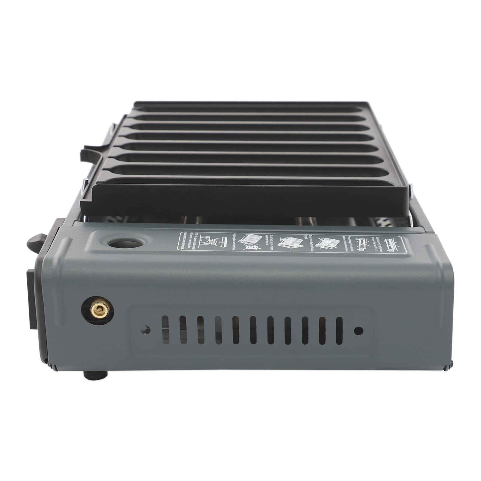Generic Portable Butane Stove Tabletop BBQ Grill (Black, 7.5 lb) mrj8c
