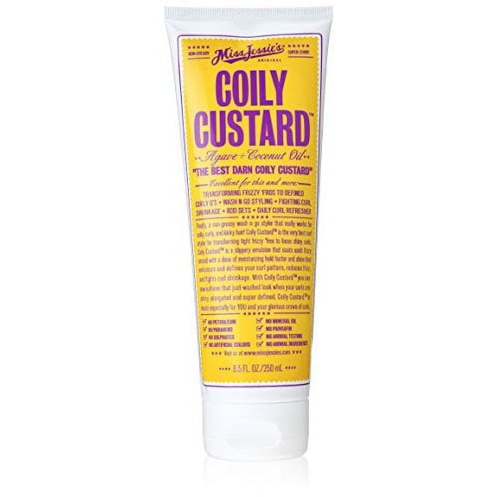 Miss Jessie's Coily Custard Curl Enhancing Styling Cream for Curly Hair (8.5 oz) nkgwx