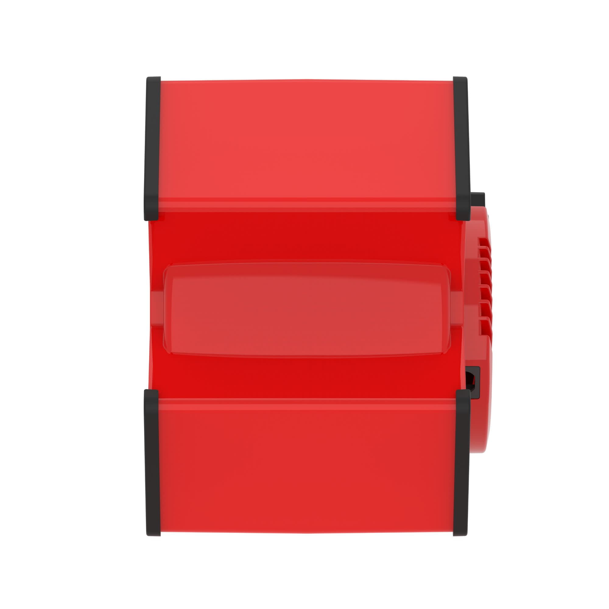 Lasko X-Blower 11 in High Velocity Utility Fan with USB Ports and Power Outlet (Red, 11 in) hkx2j