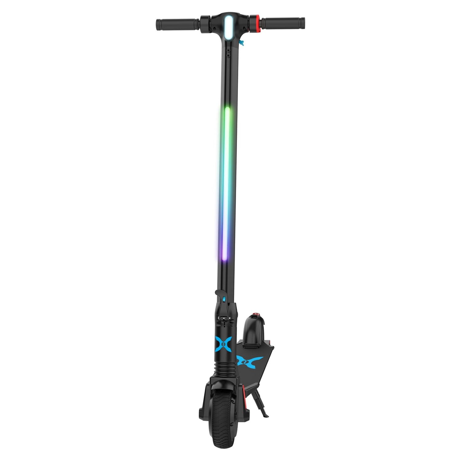 Hover-1 Eagle Electric Folding Scooter, Portable Commuter with Built-in Suspension and LED Headlight (Black, 20.88 lb) 3omum
