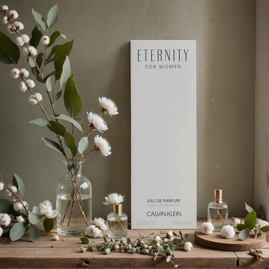Calvin Klein Eternity Eau de Parfum for Women (Floral Fragrance, 3.4 oz) 9yshs