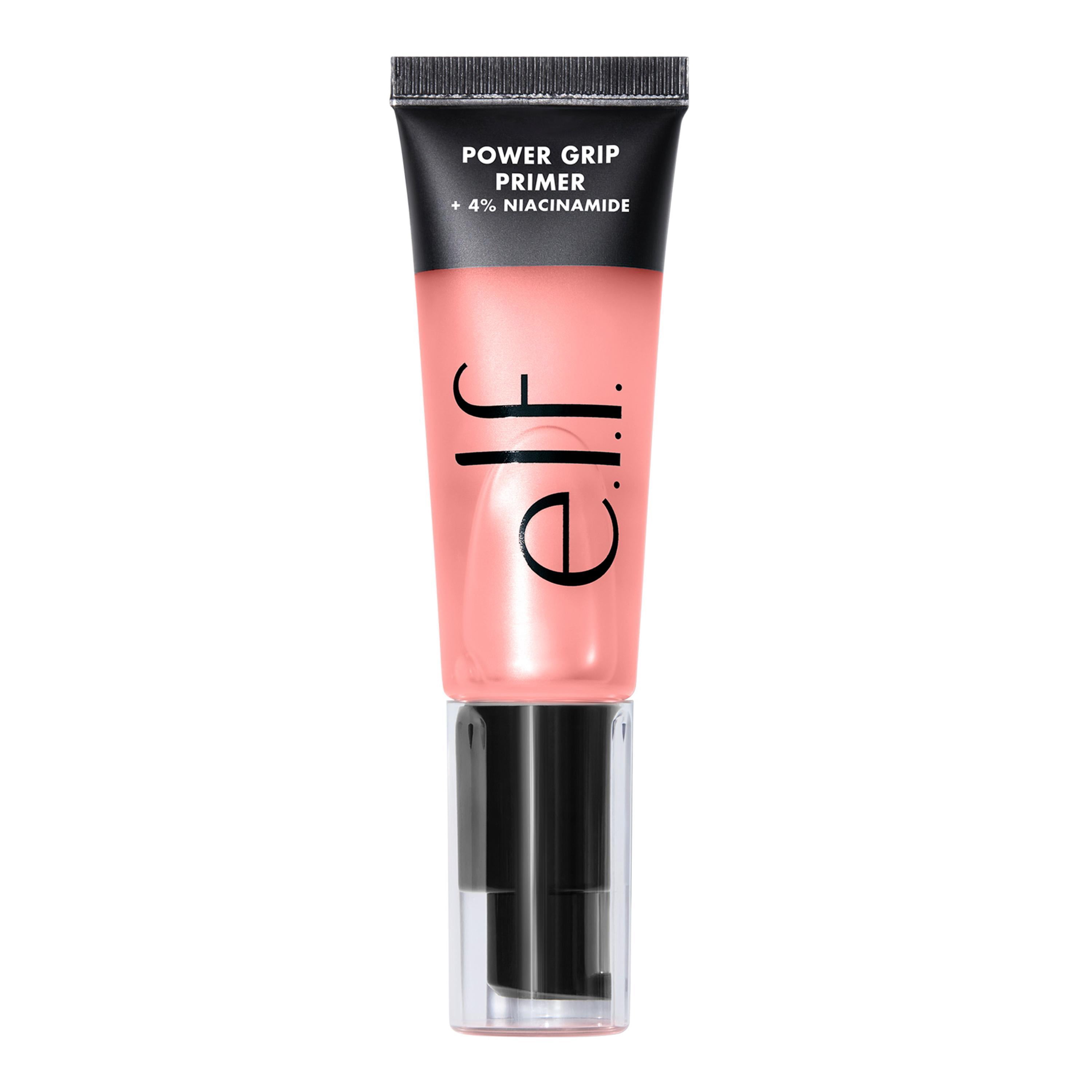 e.l.f. Cosmetics Power Grip Primer with 4% Niacinamide, Long-Lasting Makeup Base (Clear, 0.8 fl oz) tylpl