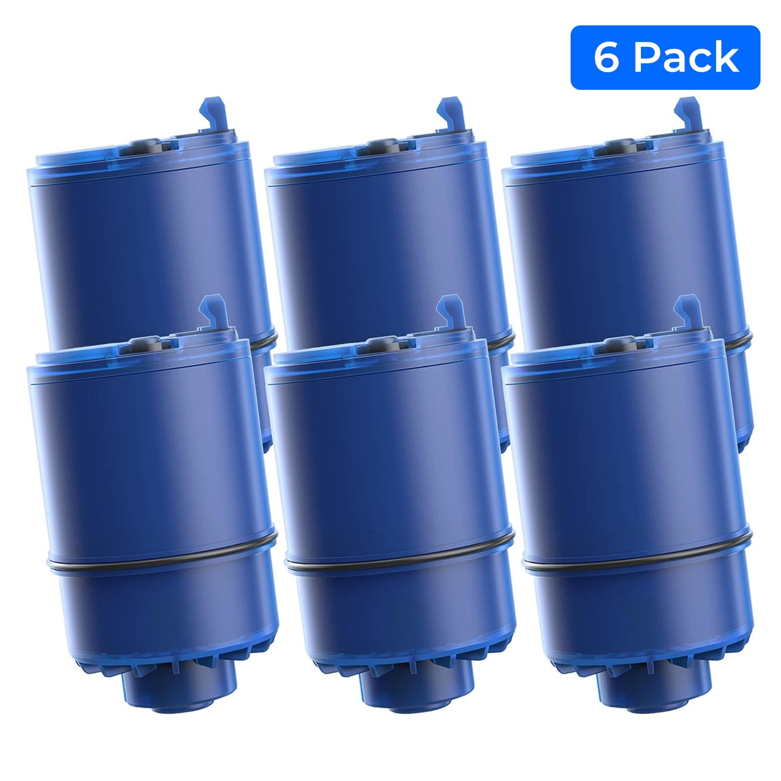 Aqua Crest Faucet Water Filter Replacement for PUR RF-9999 (6 Pack) lsqfg