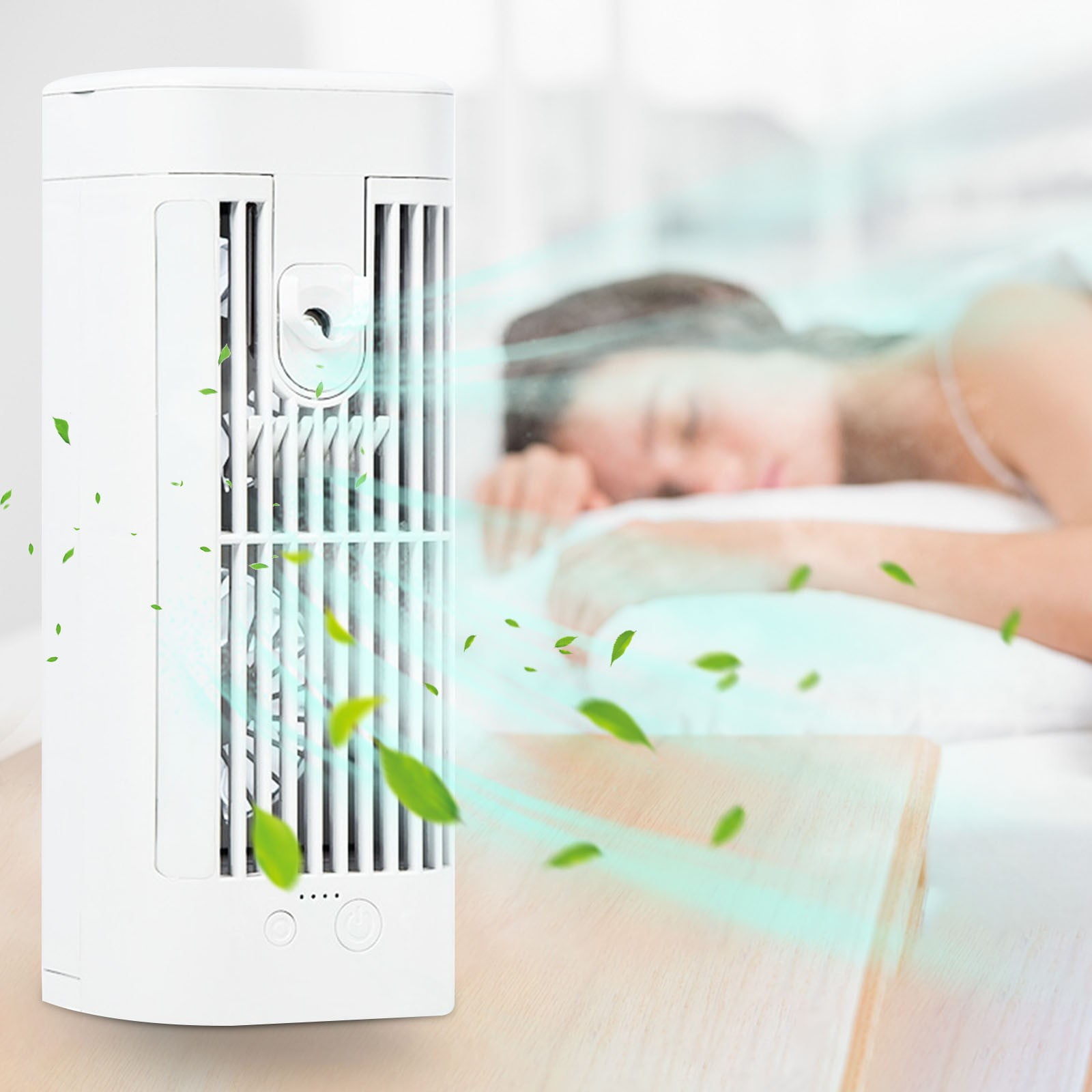 Meigap 8000 BTU Portable Air Conditioner for 250 sq ft Rooms (White) w38m3