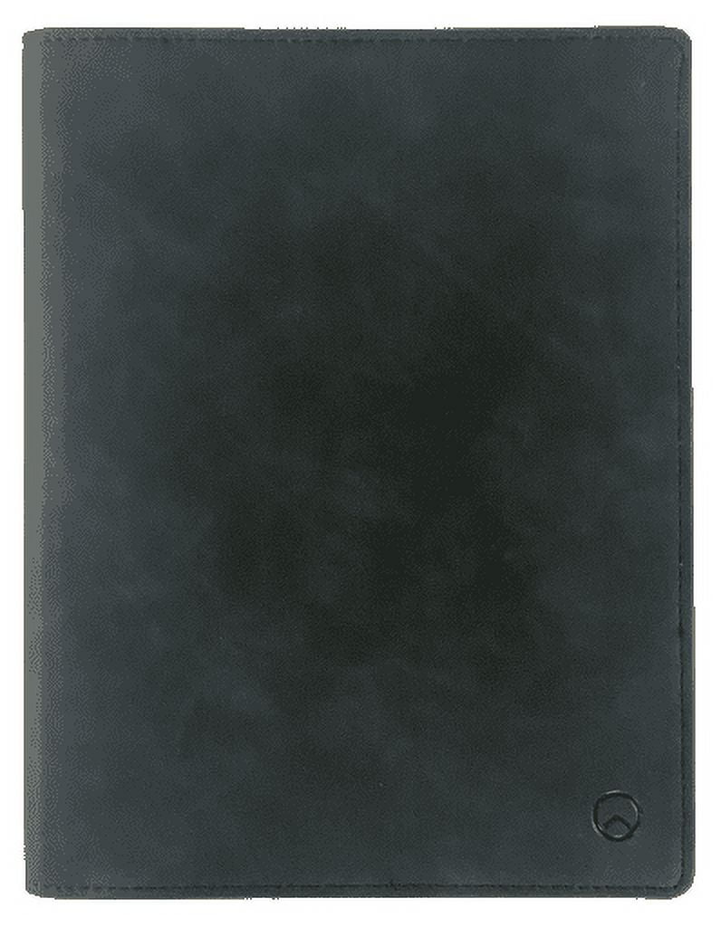 Work From Home Professional Padfolio with Writing Notebook (Black, 9.75 in x 12.25 in) 05uoe