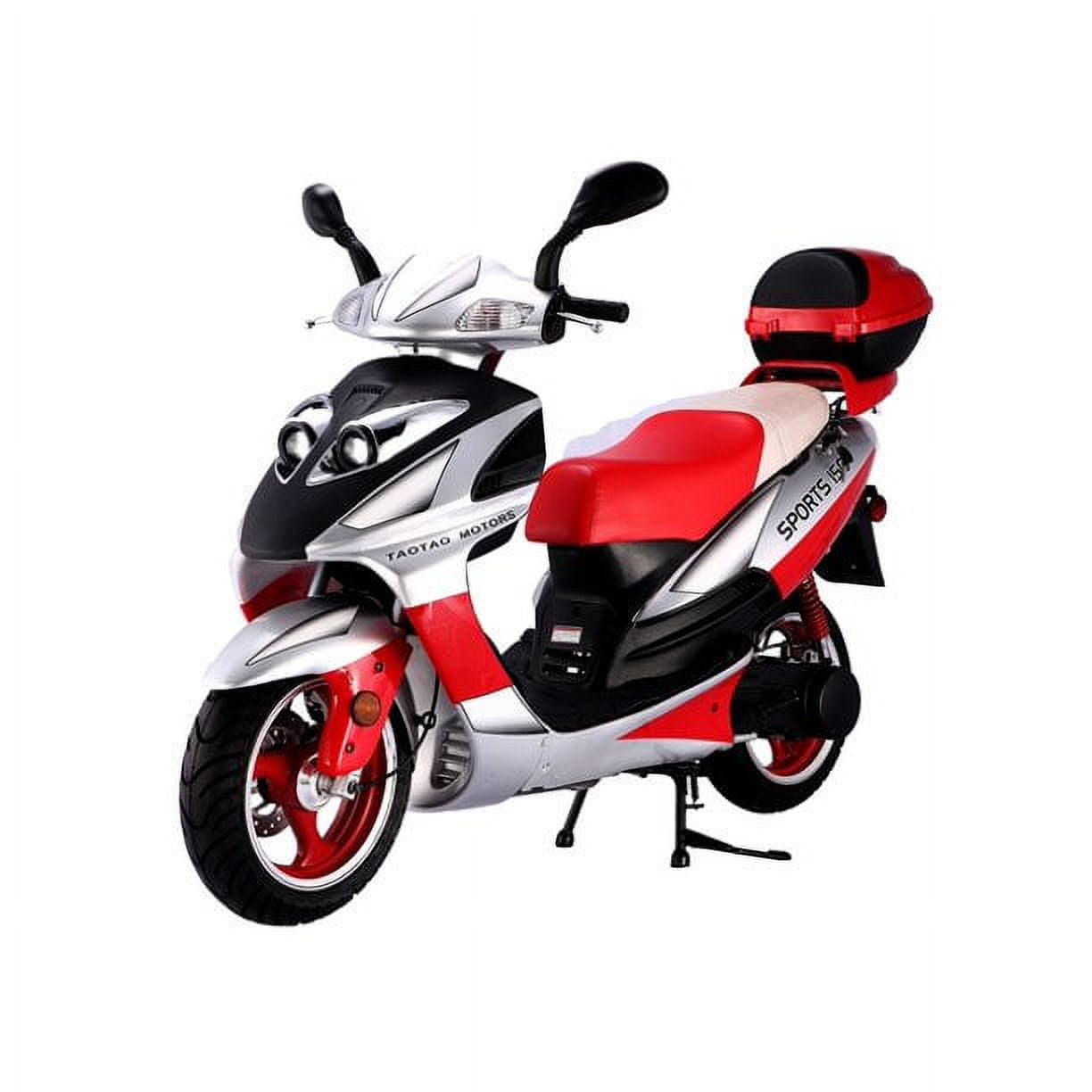 Tao Motor Lancer 150cc Scooter (Red, 150cc Engine) w06hn - Image 4