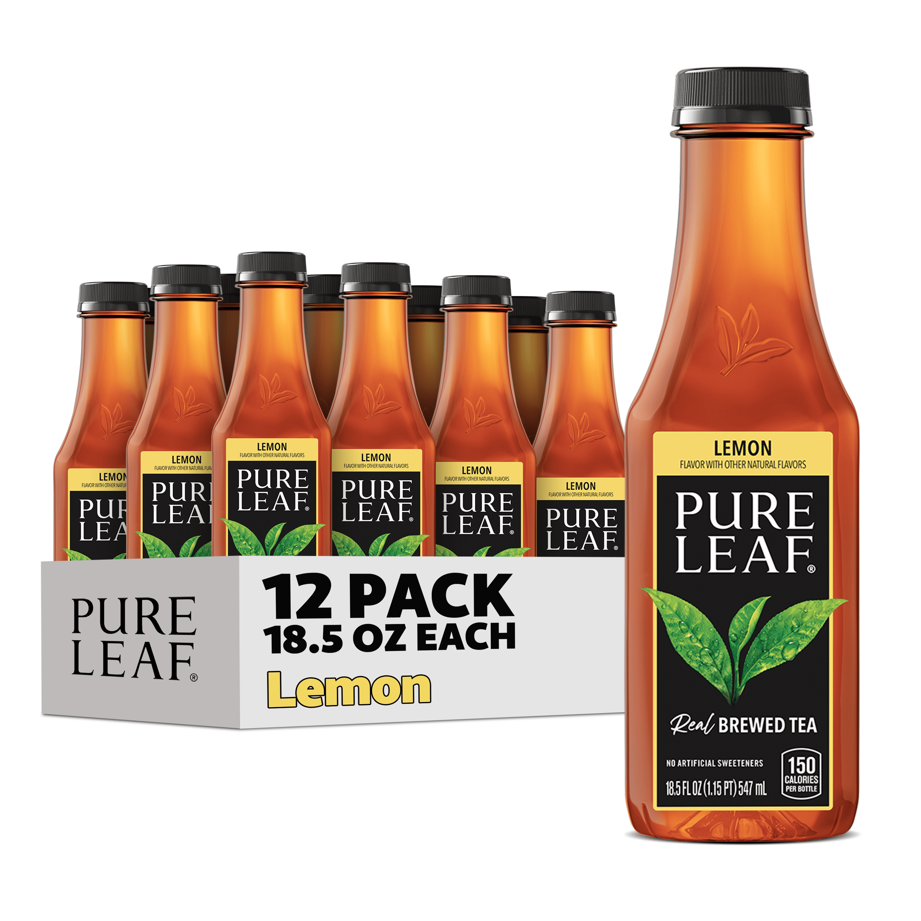 Pure Leaf Sweetened Lemon Iced Tea (18.5 fl oz, 12 Pack) gstwb
