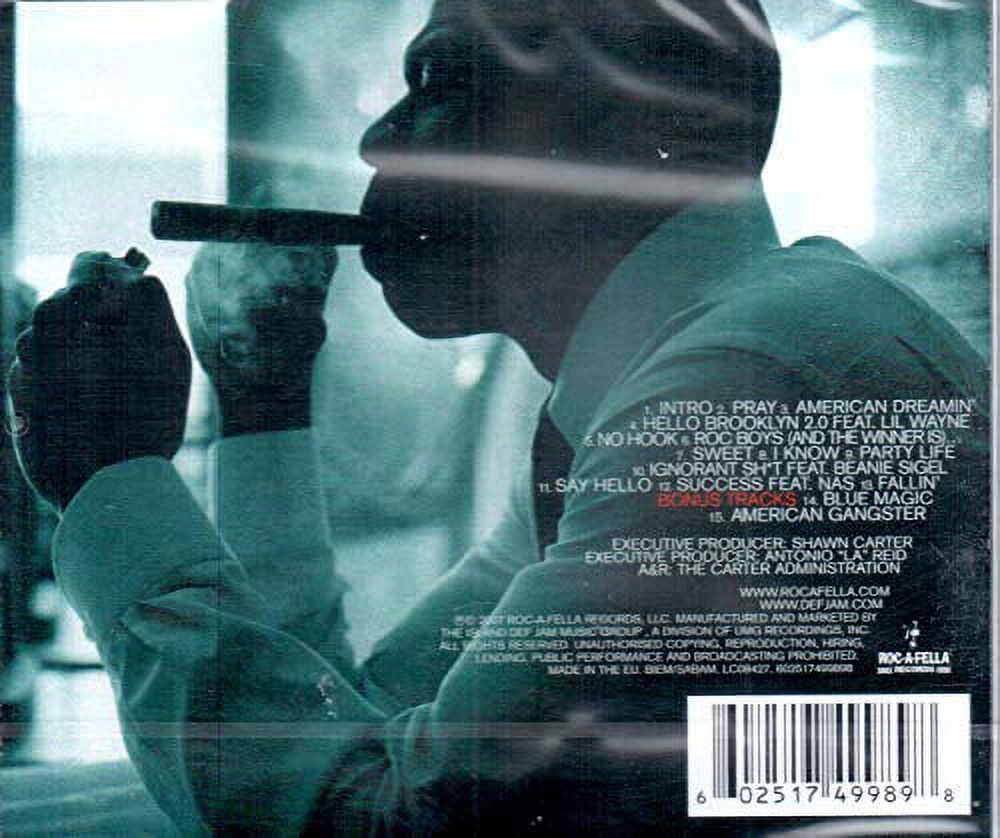 Roc-A-Fella Jay-Z American Gangster Audio CD (Standard Edition) 5s4pz