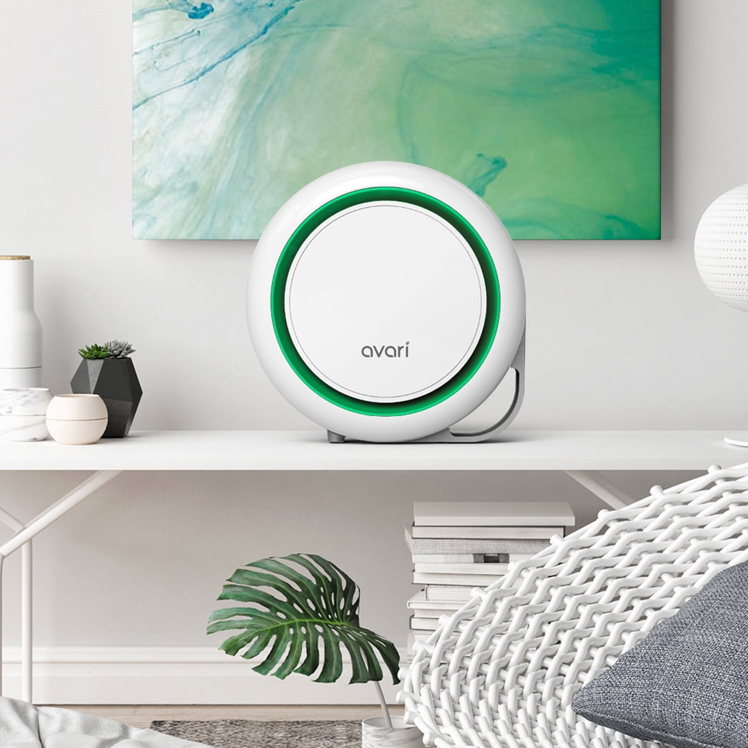 Avari 500 Electrostatic Air Purifier for Allergies and Smoke (Green, 1 Unit) kmqy6