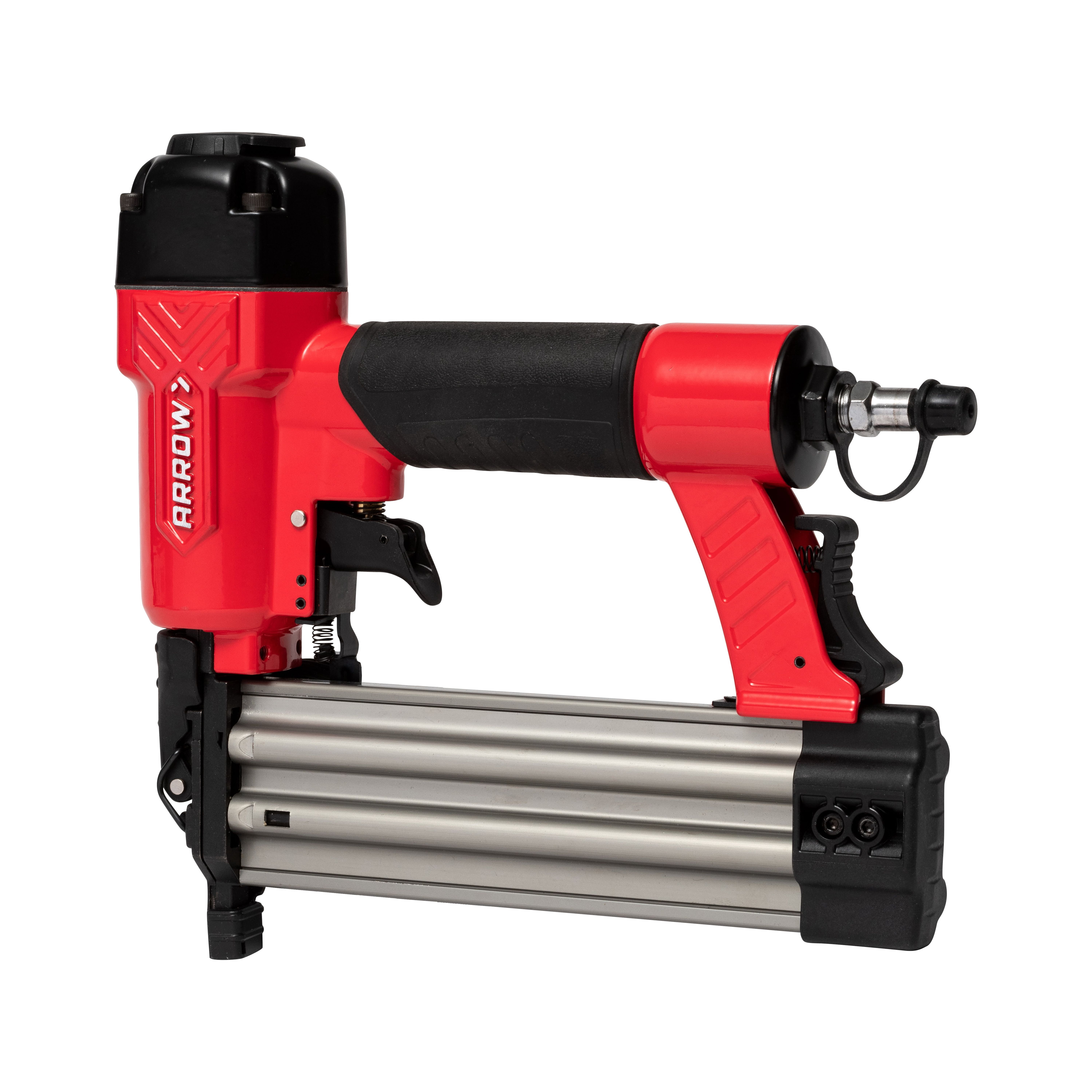 Arrow PT18G 18 Gauge Pneumatic Brad Nail Gun (Oil-Free, Professional Grade) js16y