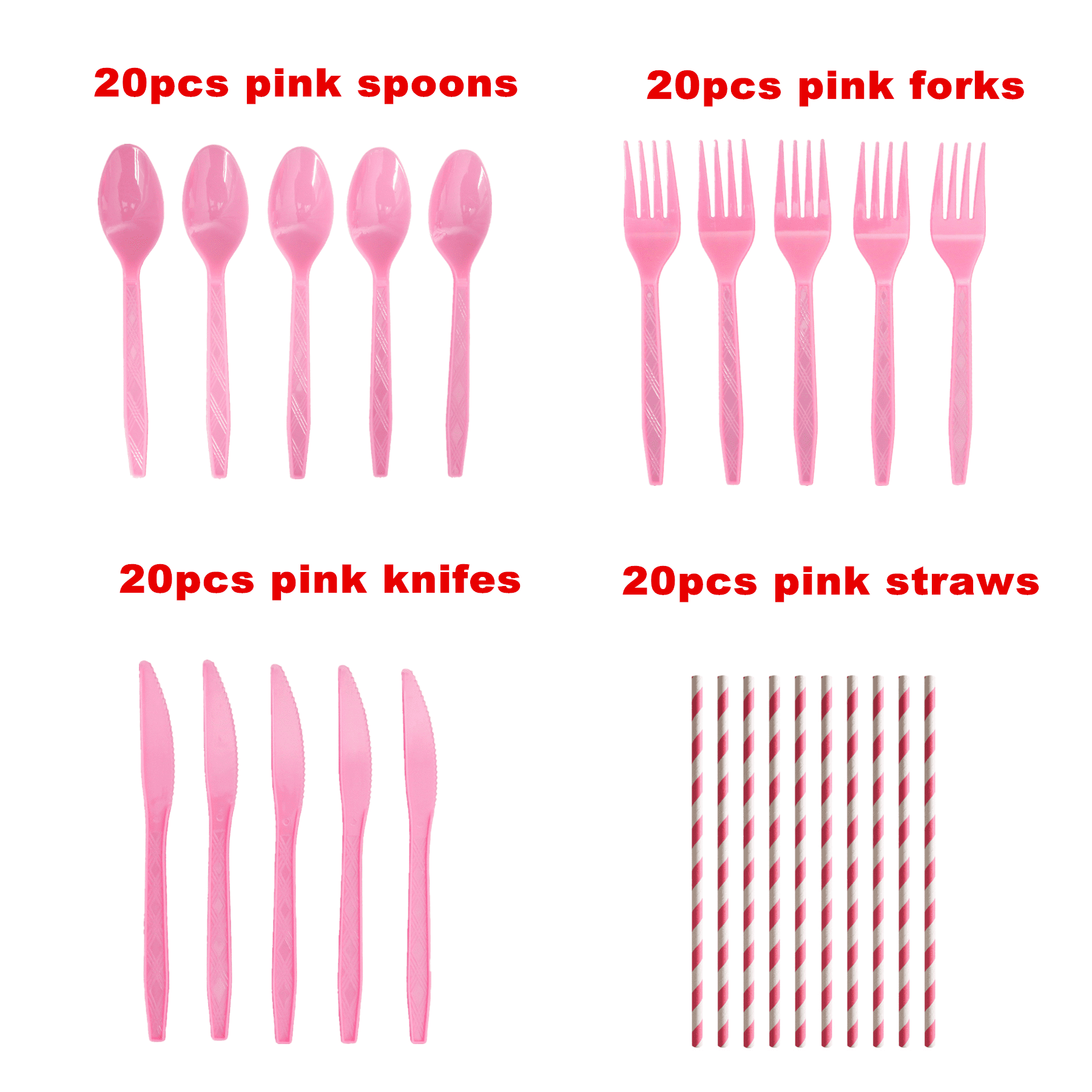 Generic God Bless Party Tableware Set, Baptism First Holy Communion Decorations (Pink, 161 Pcs) u7dx4