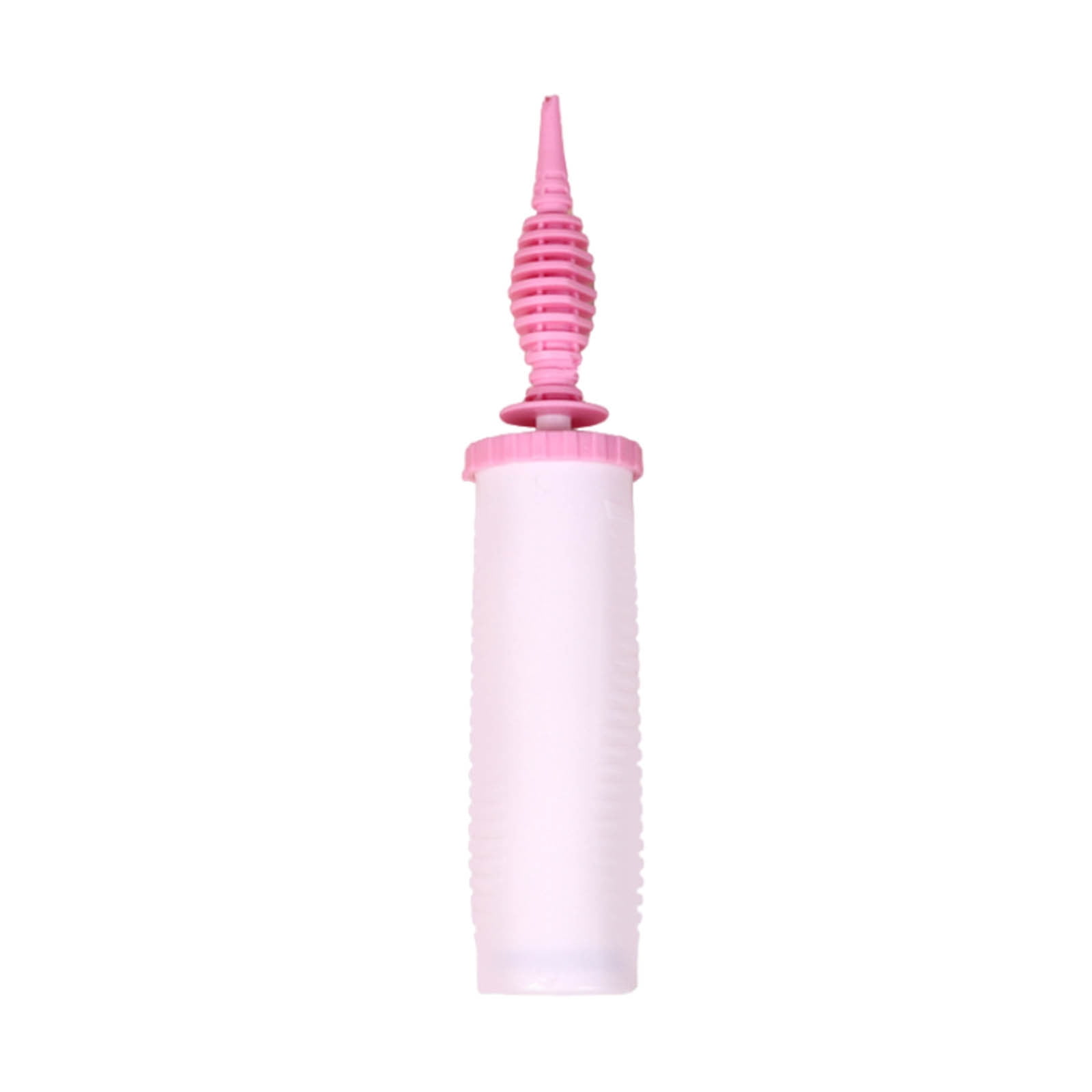 YOHAVEN Manual Balloon Pump Double Action Hand Air Inflator for Latex and Foil Balloons (Pink, 5 in) ei77j