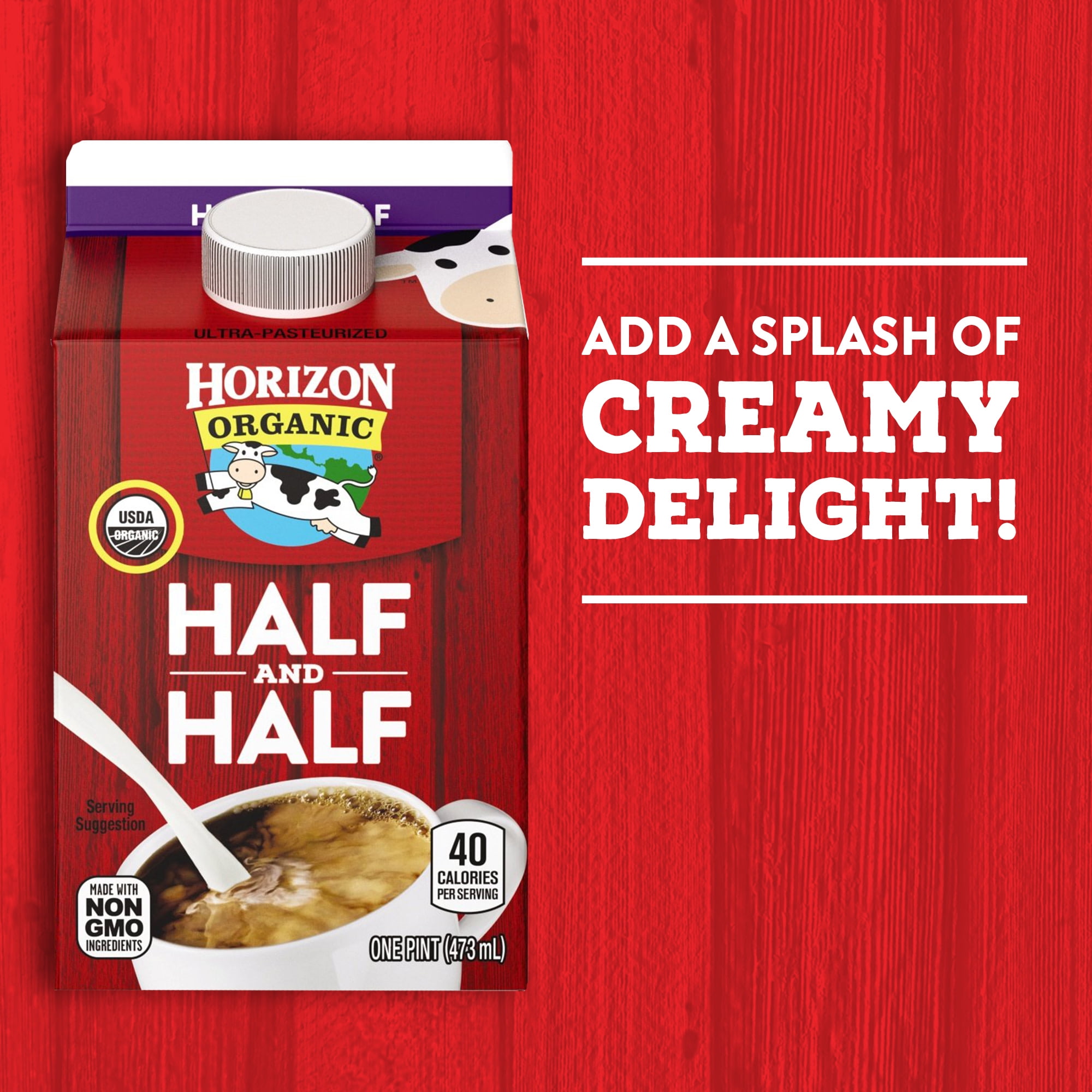 Horizon Organic Half and Half Creamer (32 fl oz) dqldk